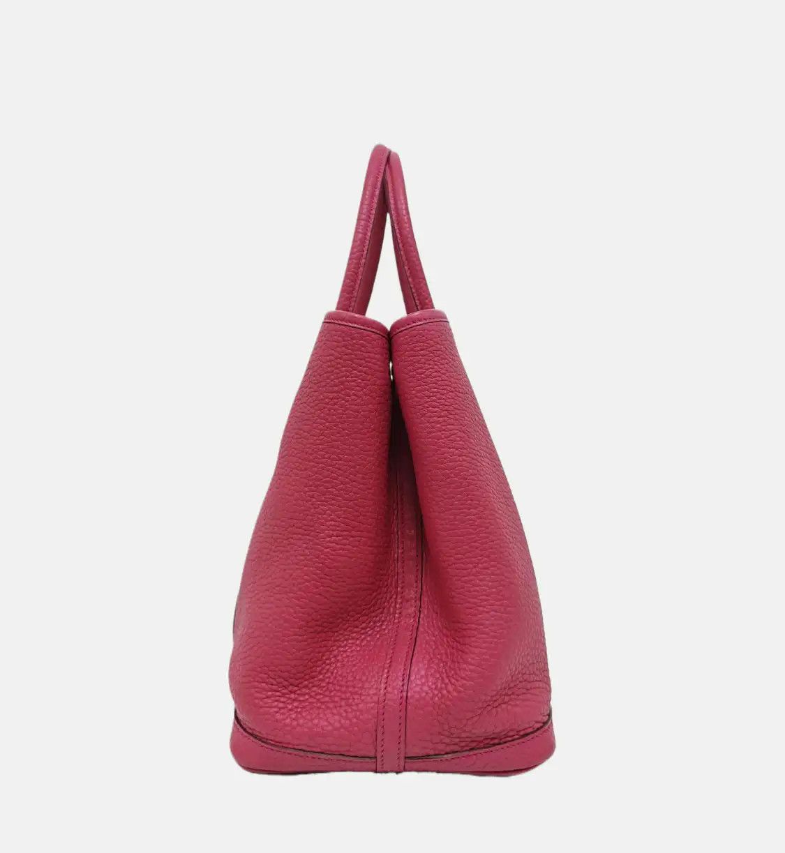 Hermes Hermes Garden Party 36 rose purple Negondacowhide leather Garden Party handbag s Size ONE SIZE - 4 Thumbnail