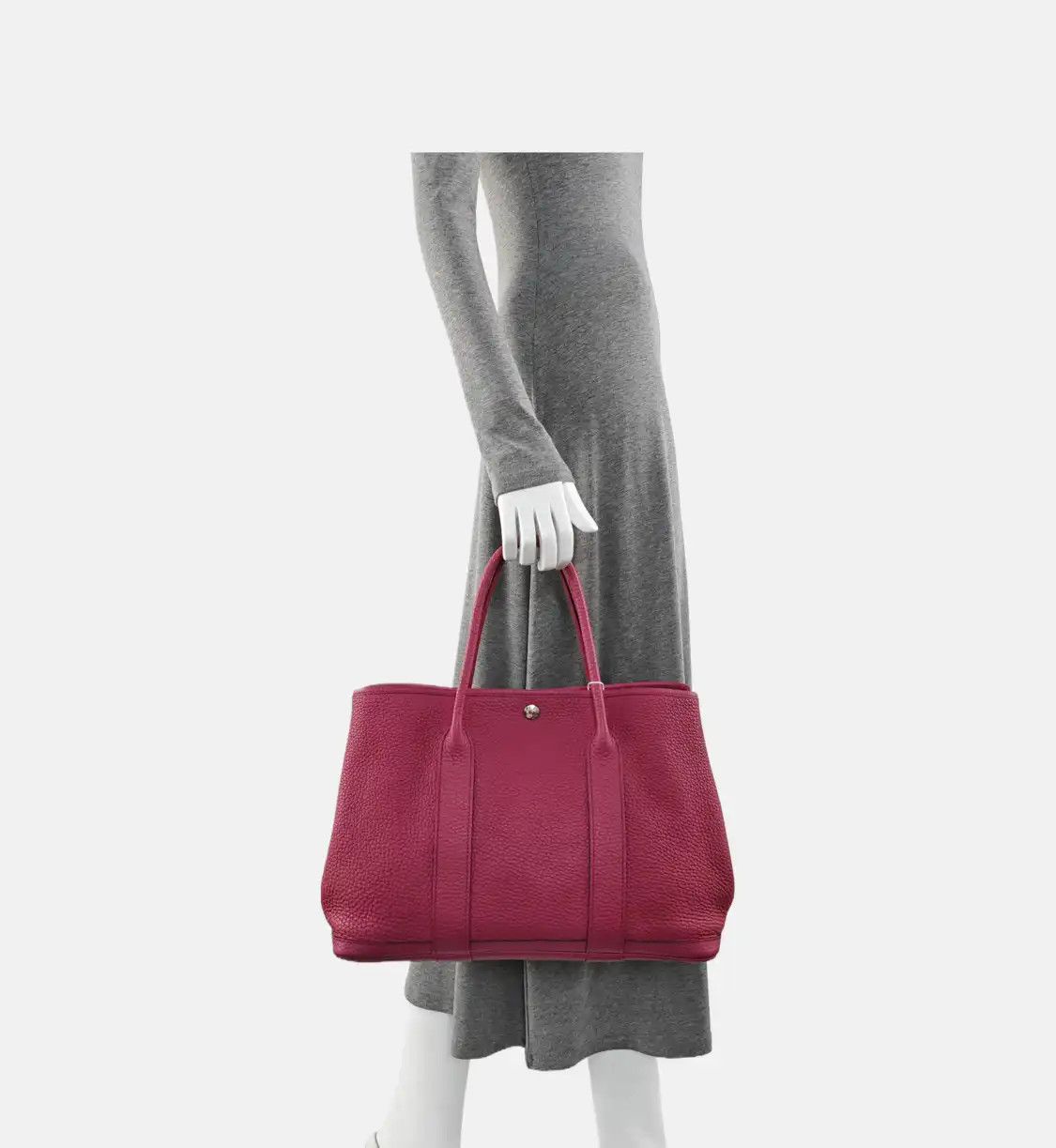 Hermes Hermes Garden Party 36 rose purple Negondacowhide leather Garden Party handbag s Size ONE SIZE - 2 Thumbnail