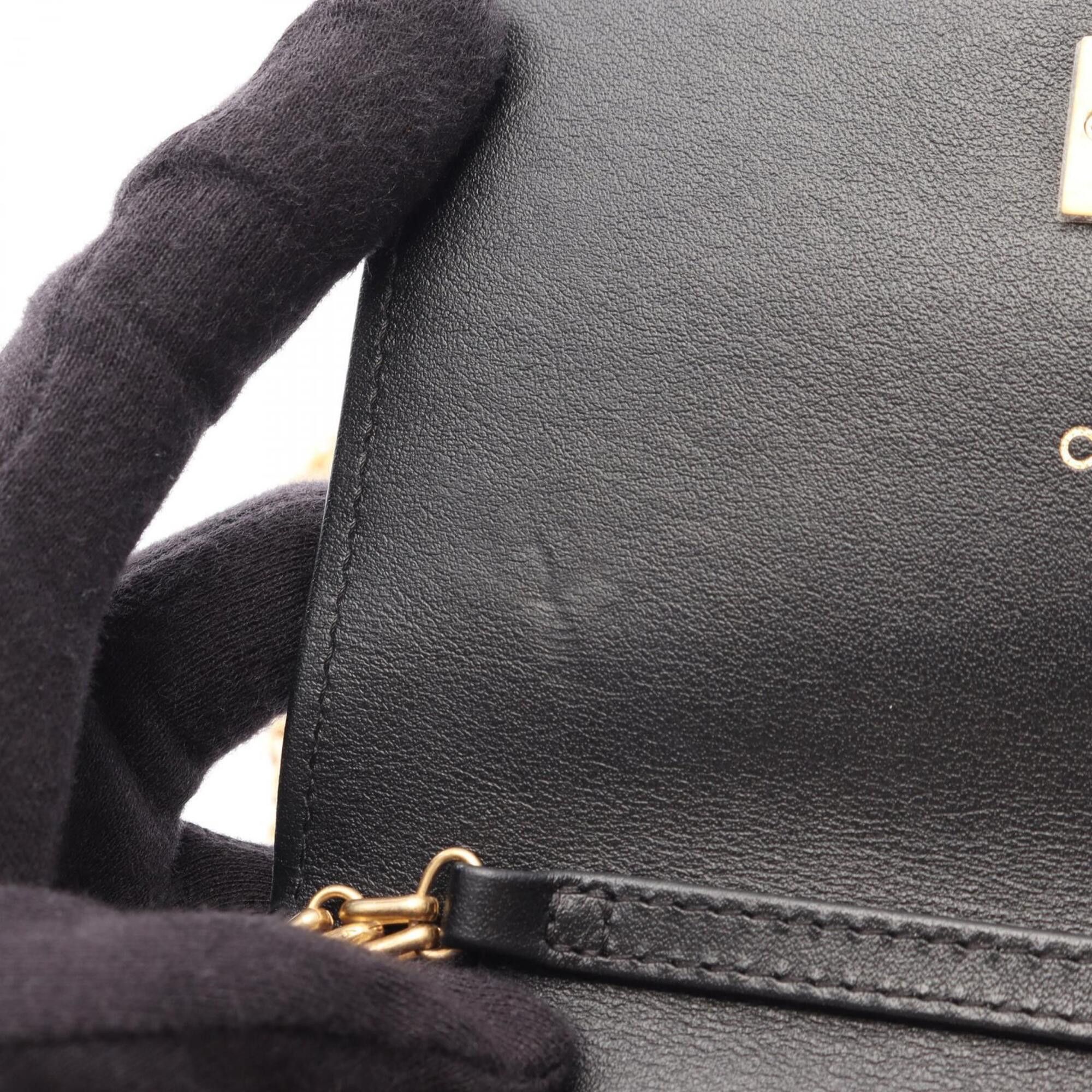 Chanel Chanel 2.55 Matelassé Mini Shoulder Bag/Handbag, Calfskin Leather, Women's, Black Size ONE SIZE - 6 Thumbnail