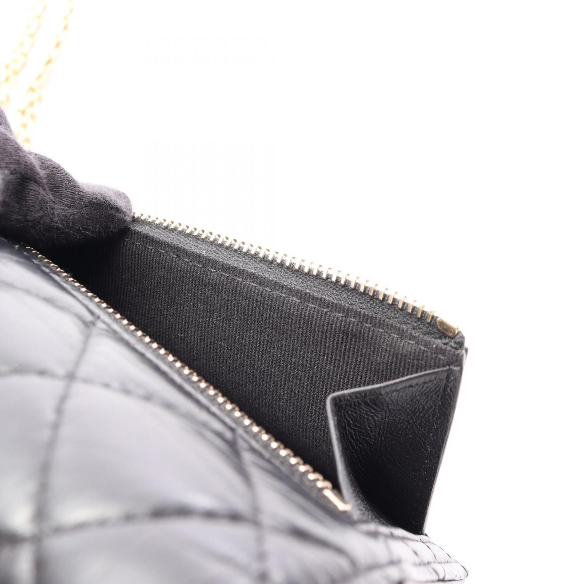 Chanel Chanel 2.55 Matelassé Mini Shoulder Bag/Handbag, Calfskin Leather, Women's, Black Size ONE SIZE - 7 Thumbnail