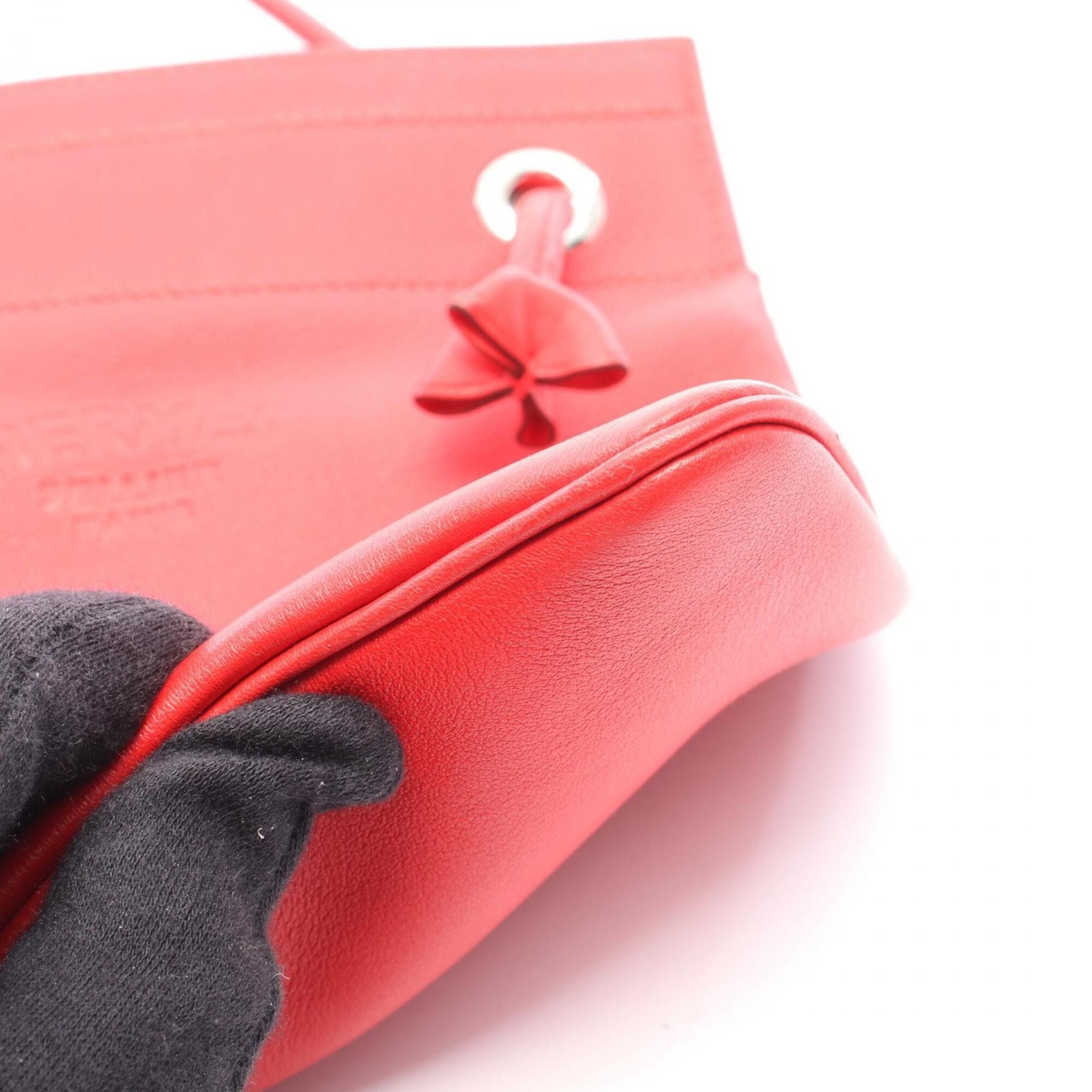 Hermes Hermes Sac Aline Mini Shoulder Bag Handbag Leather Veau Swift Women's Red Size ONE SIZE - 6 Thumbnail