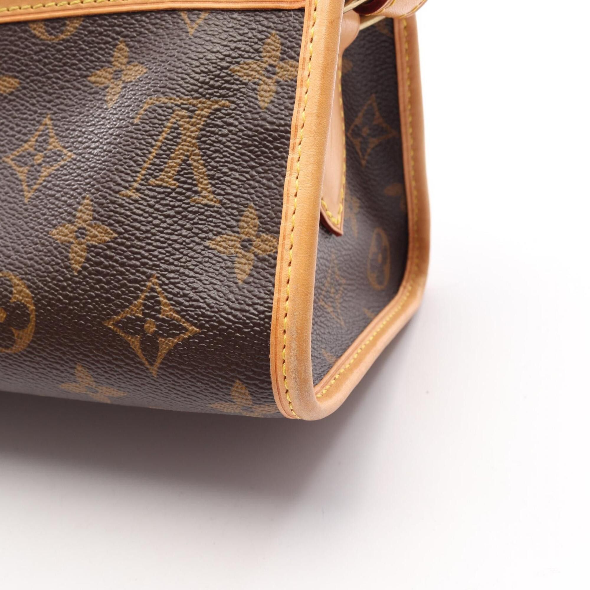 Louis Vuitton Louis Vuitton Popincourt Long Shoulder Bag/Handbag, Coated Canvas and Leather, Monogram Pattern, Women's, Brown, M40008 Size ONE SIZE - 13 Thumbnail