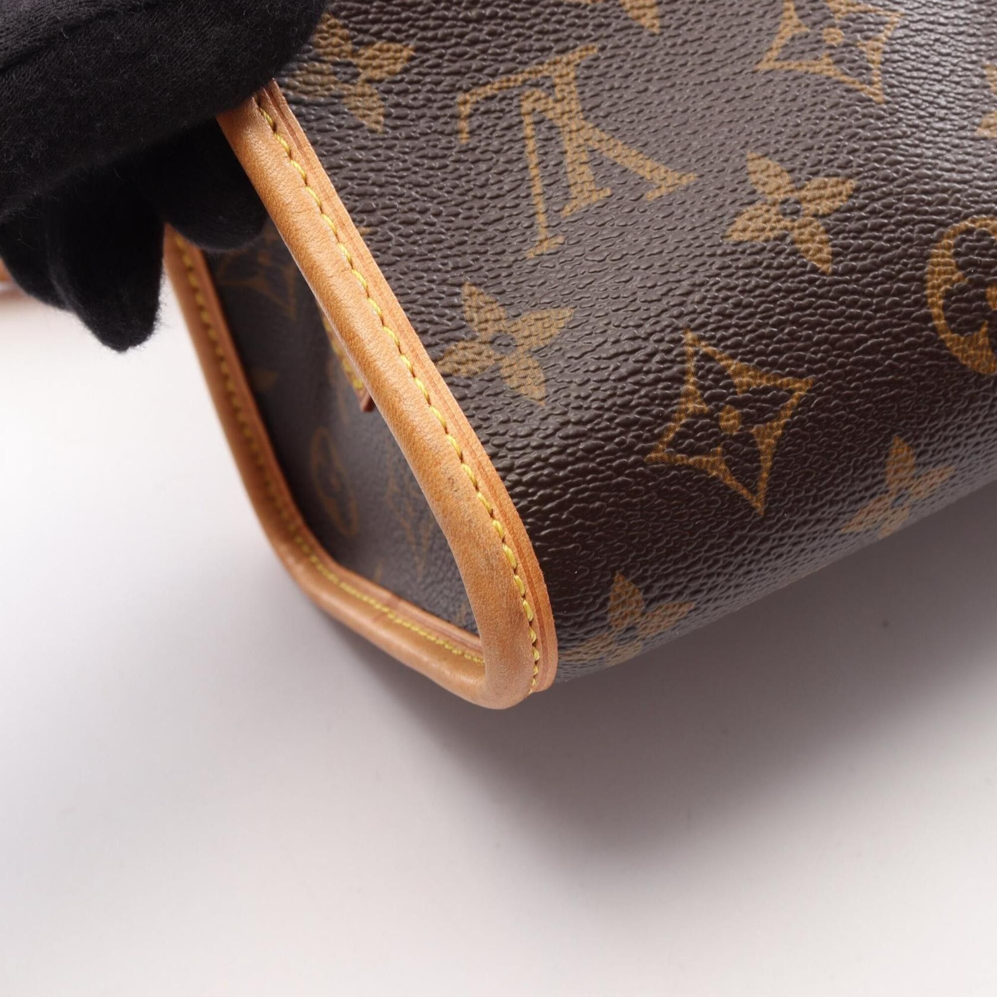 Louis Vuitton Louis Vuitton Popincourt Long Shoulder Bag/Handbag, Coated Canvas and Leather, Monogram Pattern, Women's, Brown, M40008 Size ONE SIZE - 8 Thumbnail