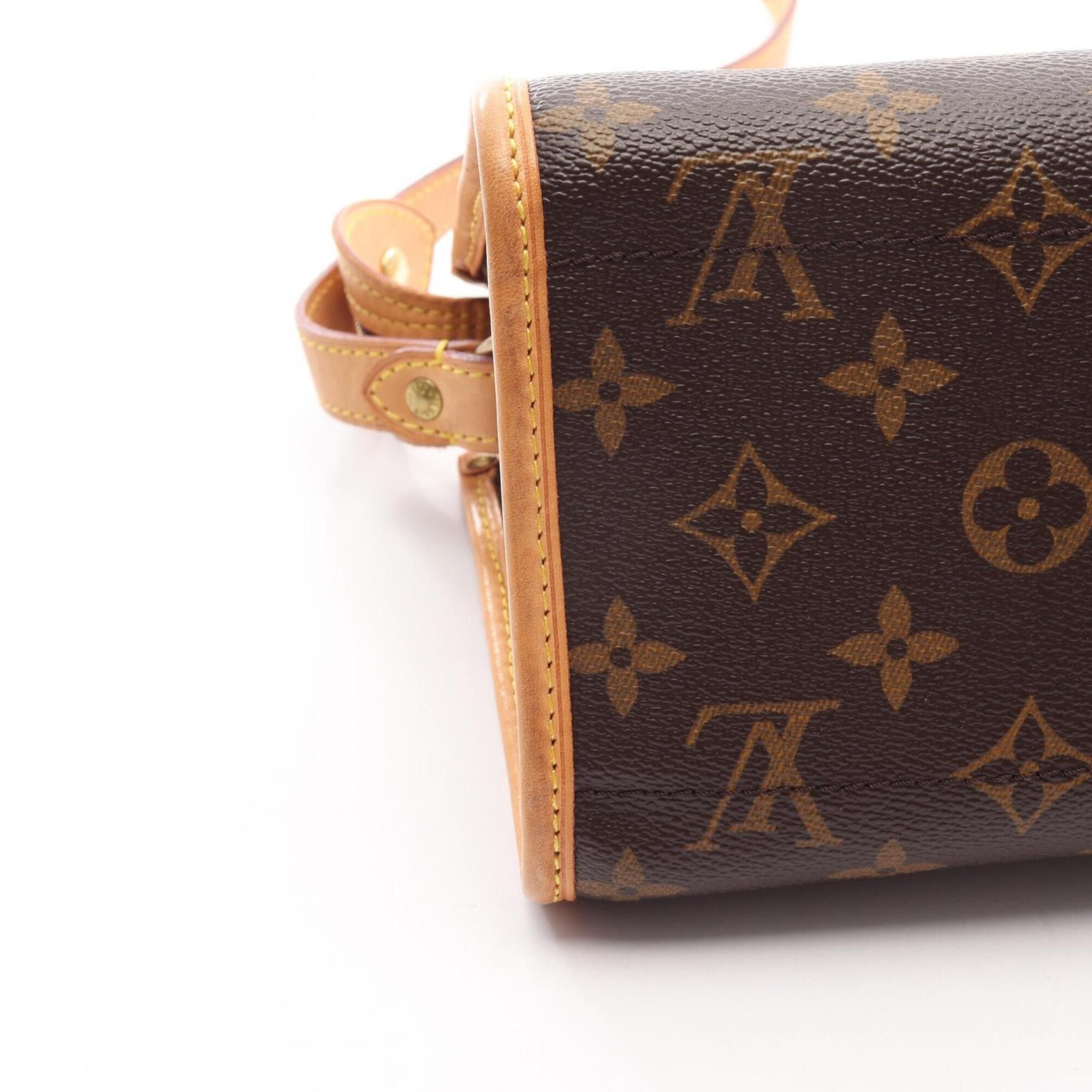 Louis Vuitton Louis Vuitton Popincourt Long Shoulder Bag/Handbag, Coated Canvas and Leather, Monogram Pattern, Women's, Brown, M40008 Size ONE SIZE - 11 Thumbnail
