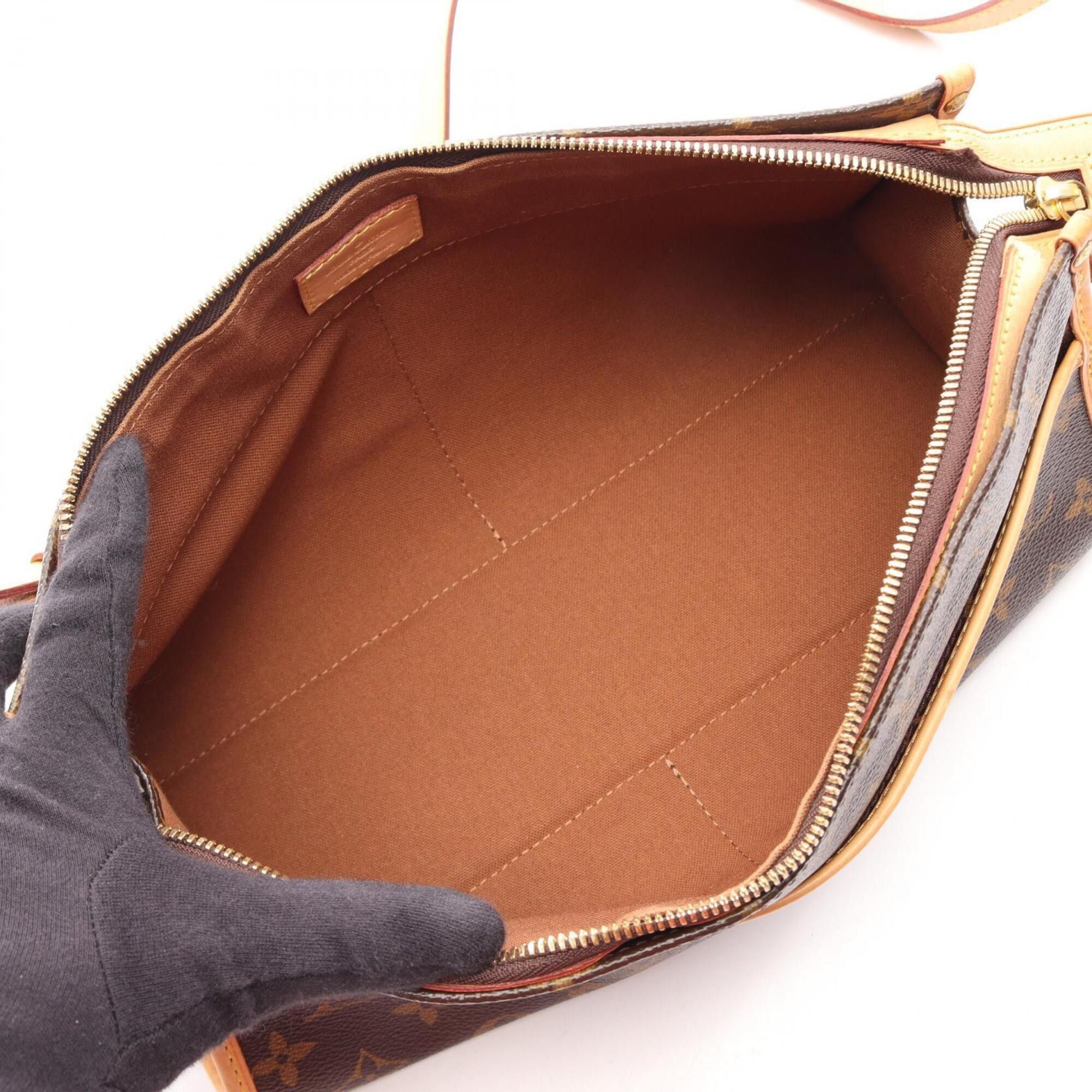 Louis Vuitton Louis Vuitton Popincourt Long Shoulder Bag/Handbag, Coated Canvas and Leather, Monogram Pattern, Women's, Brown, M40008 Size ONE SIZE - 3 Thumbnail