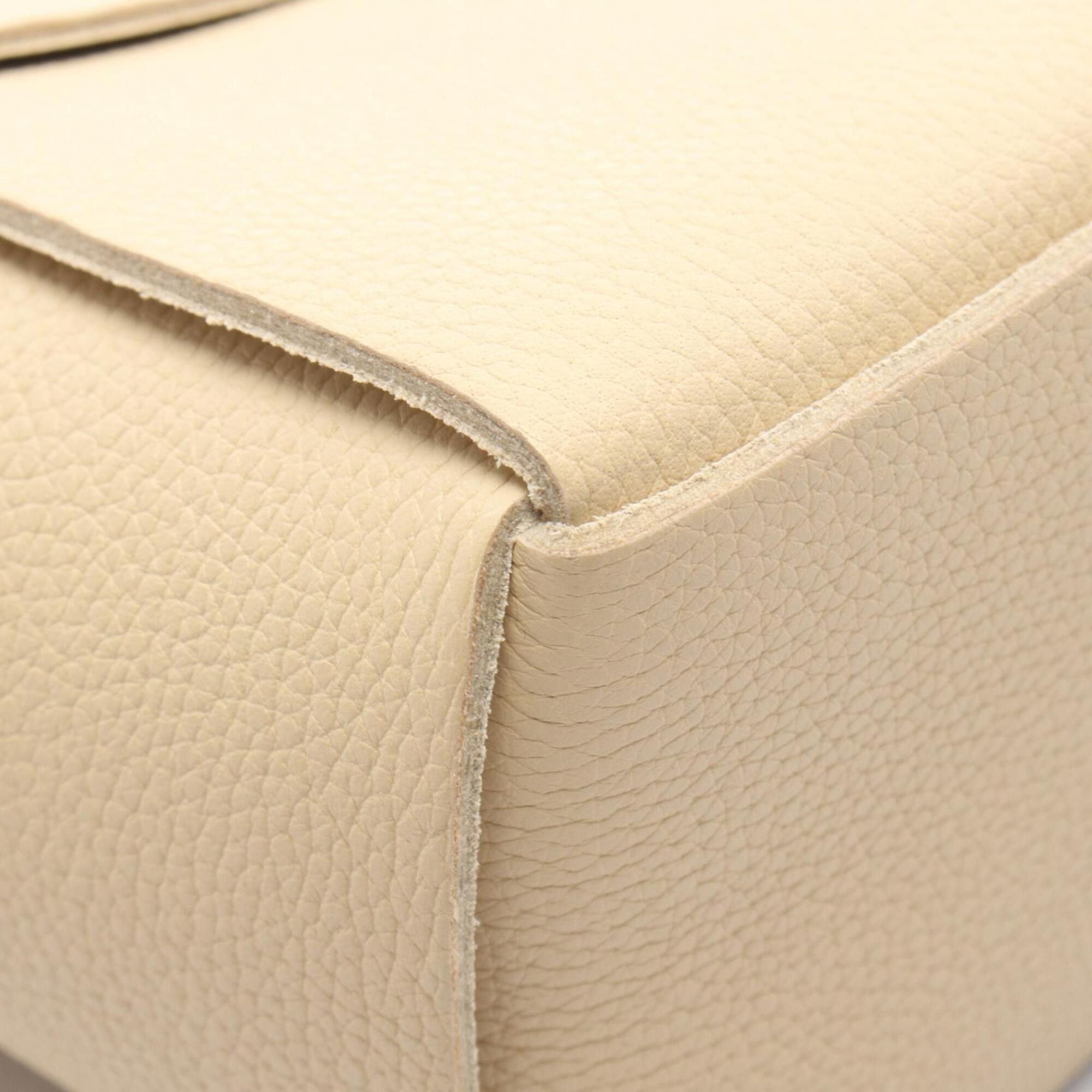 Bottega Veneta Bottega Veneta Mini Arco 2-Way Tote Bag/Handbag, Leather, Women's, Beige Size ONE SIZE - 5 Thumbnail