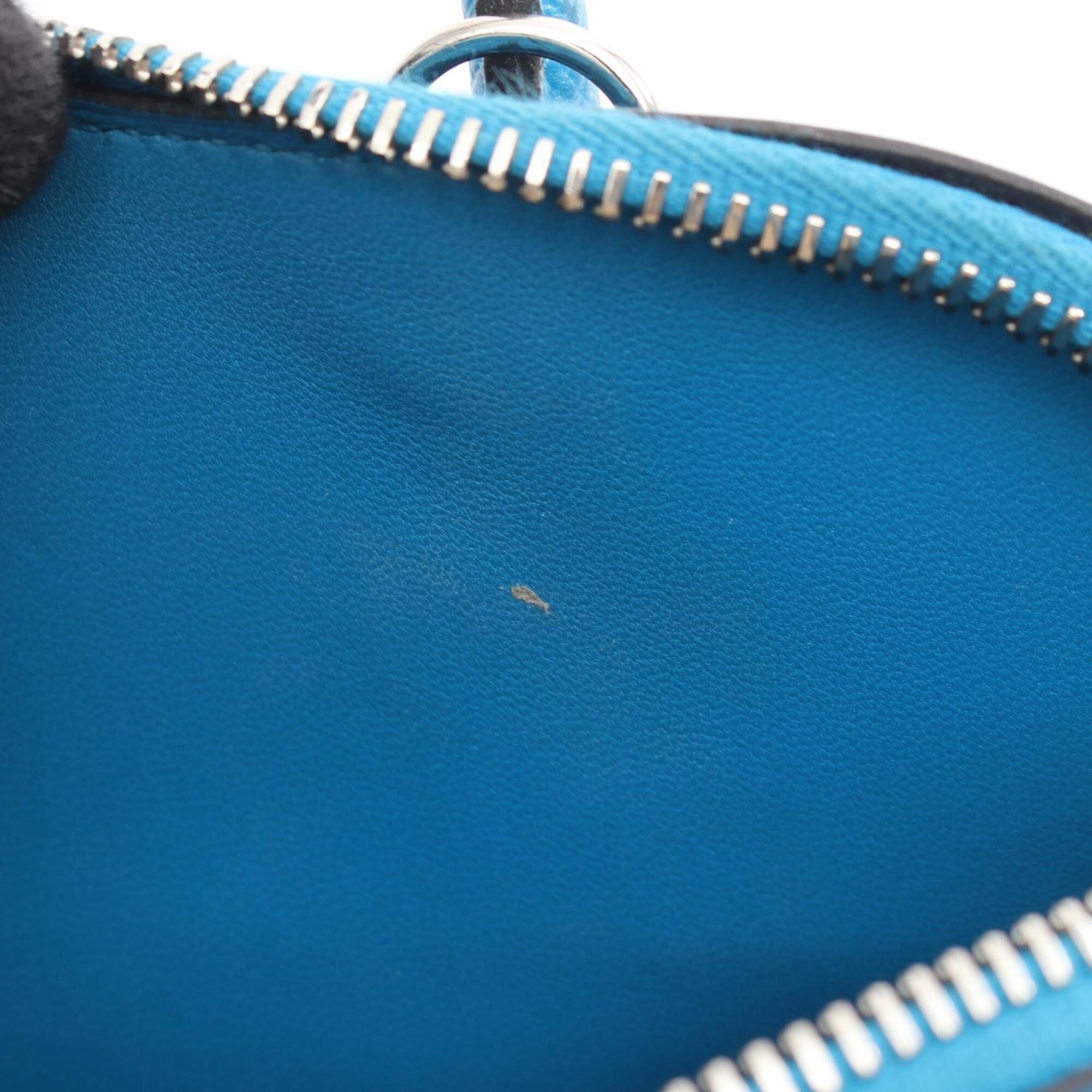 Hermes Hermes Bolide 27 2-Way Handbag, Leather, Veau Epsom Women's, Blue Size ONE SIZE - 9 Thumbnail