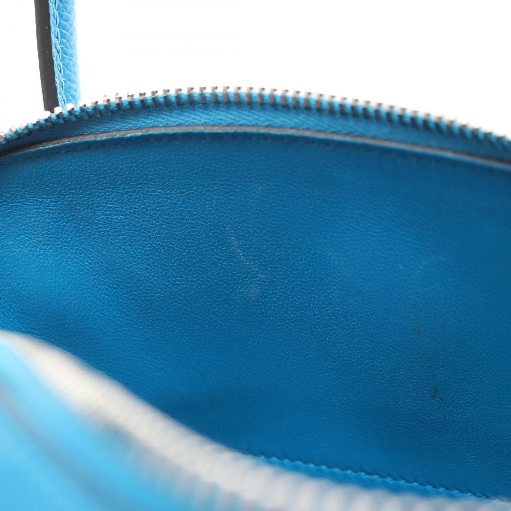 Hermes Hermes Bolide 27 2-Way Handbag, Leather, Veau Epsom Women's, Blue Size ONE SIZE - 10 Thumbnail