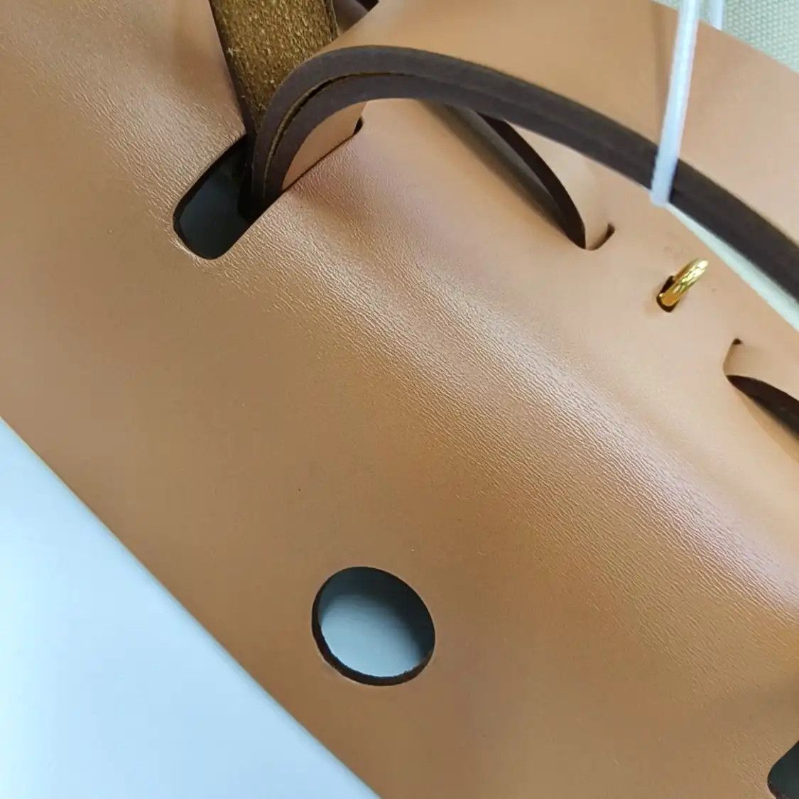 Hermes Hermes Herbag 31 Vanilla canvas shoulder bag handbag gold hardware Z sub-pocket Size ONE SIZE - 9 Thumbnail