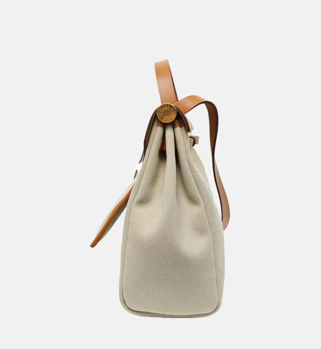 Hermes Hermes Herbag 31 Vanilla canvas shoulder bag handbag gold hardware Z sub-pocket Size ONE SIZE - 4 Thumbnail