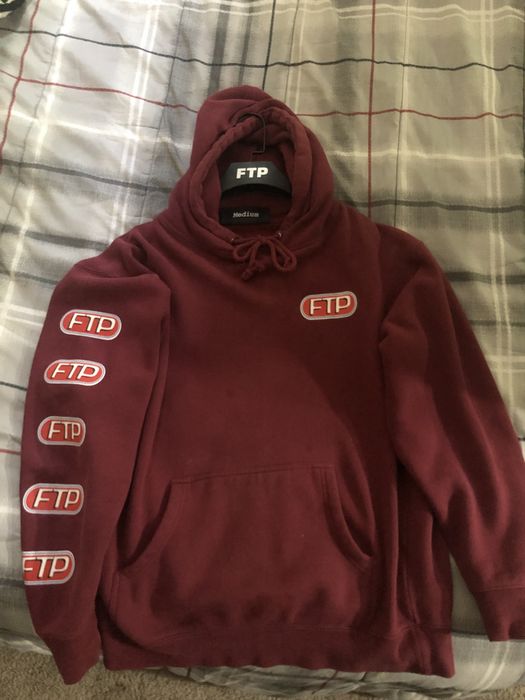 Red discount ftp hoodie