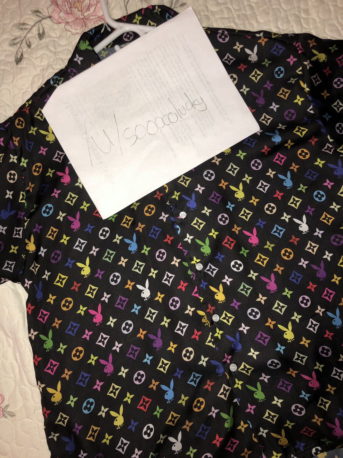 LV Rainbow Monogram Playboy T-shirt