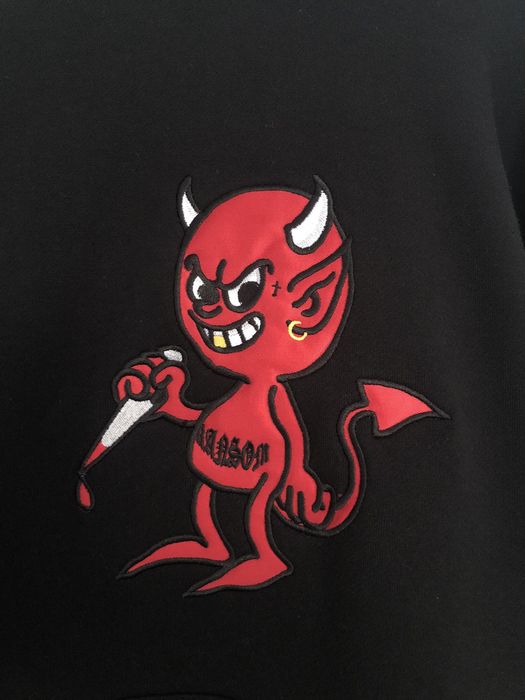 Ransom Clothing 😈Ransom Embroidered Devil Hoodie - M | Grailed