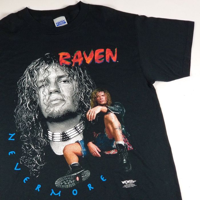 Vintage Vintage WCW Raven Wrestling Shirt | Grailed