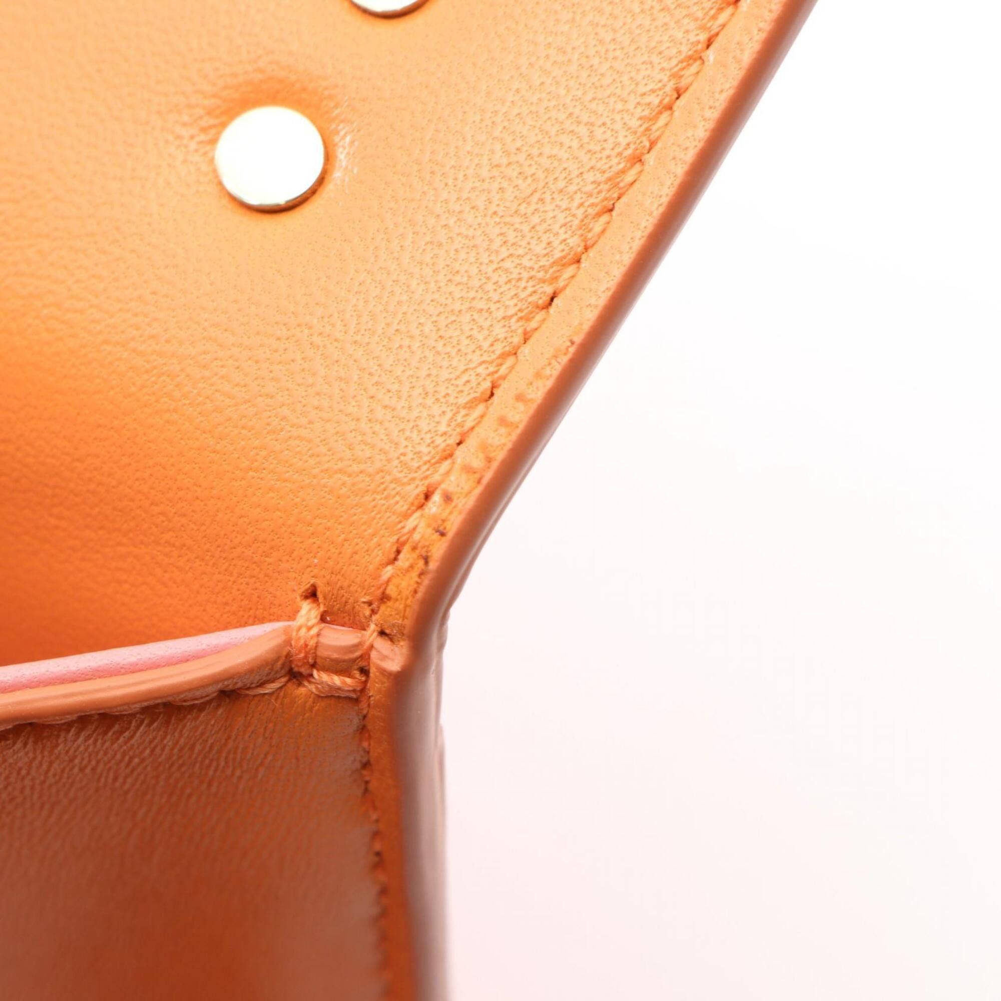 Bvlgari Bulgari BVLGARI Serpenti Forever 2-Way Handbag, Leather, Women's, Orange Size ONE SIZE - 5 Thumbnail
