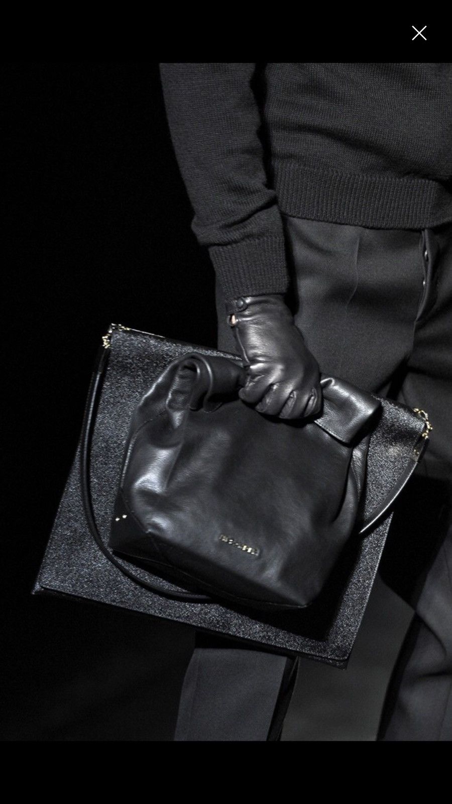 Jil Sander Raf Simons Iconic Jil Sander leather lunch bag Grailed