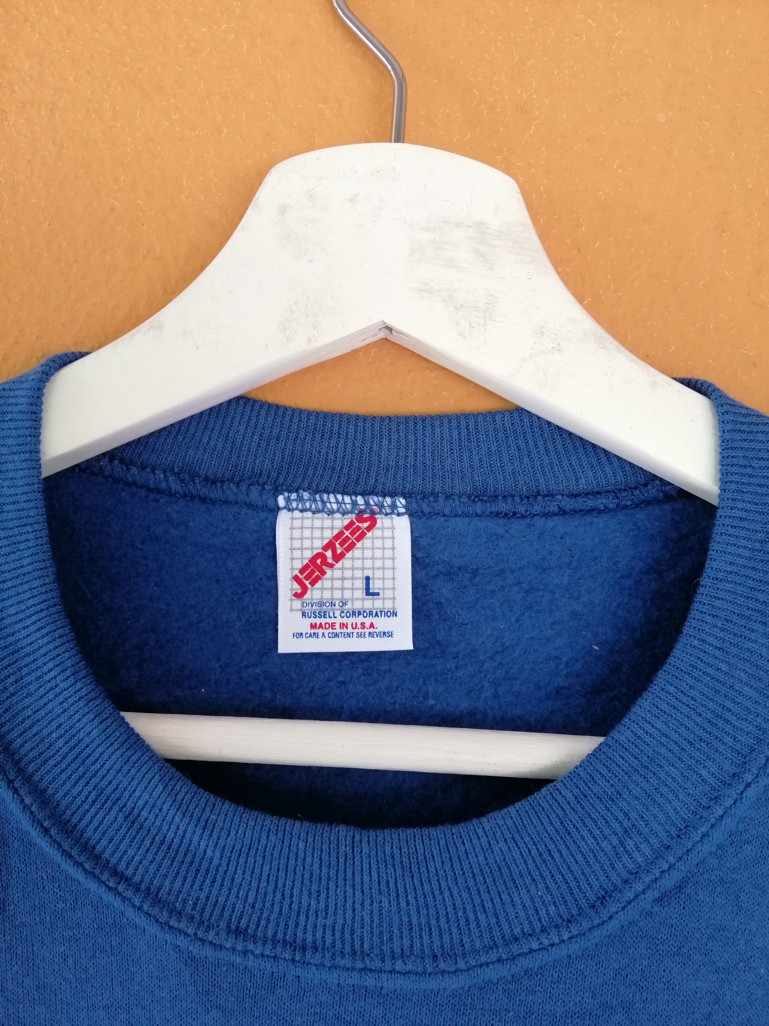 Jerzees Vintage Jerzees Plain Sweatshirt Made In Usa B19 Size US L / EU 52-54 / 3 - 4 Thumbnail