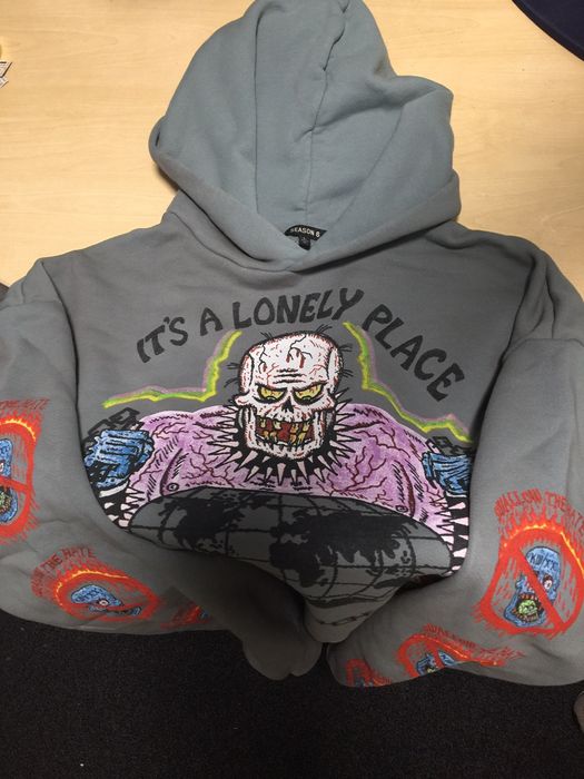 Kanye West XXXTentacion Yeezy Lonely Place Hoodie and Swallow the