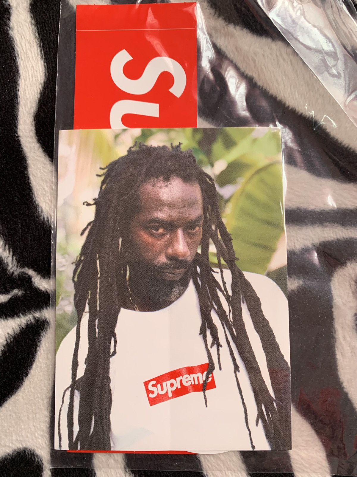 Supreme Supreme Buju Banton Photo Sticker Pack | Grailed