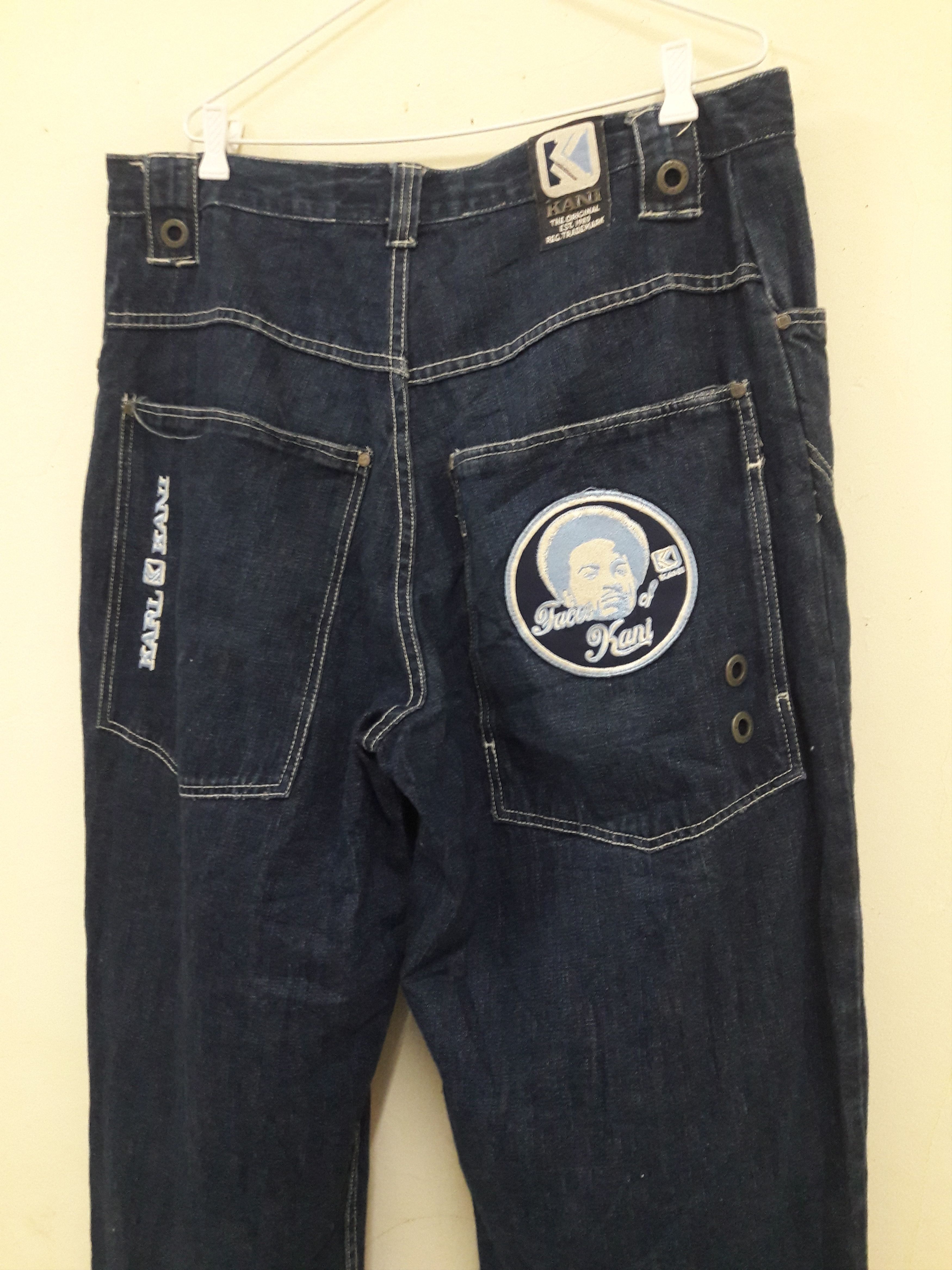 HIPHOP/RAP 90s karl パンツ baggy kani jeans