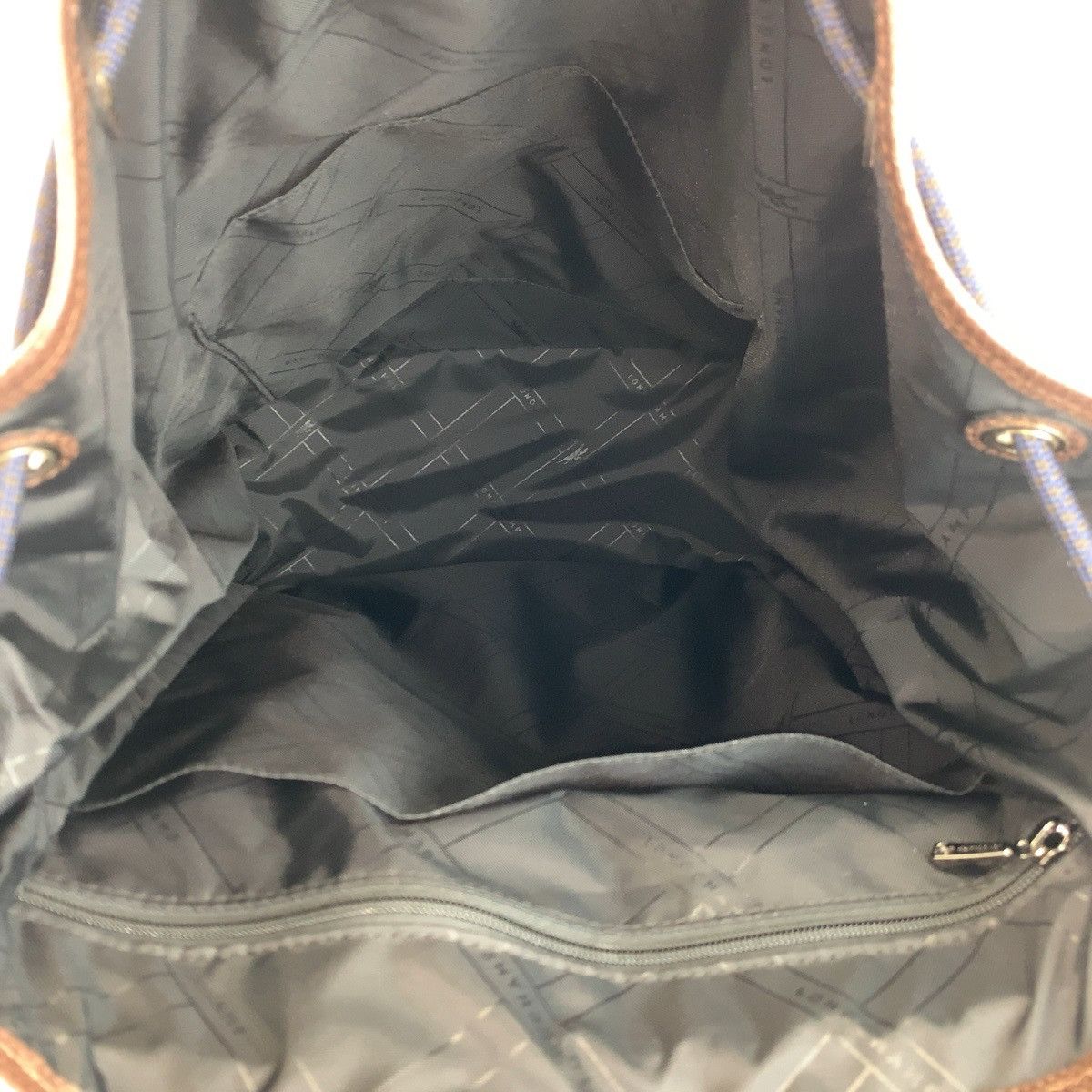 Longchamp Longchamp Longchamp Boxford Canvas Leather Backpack Textile Backpack 20035080127 DUTY FREE for USA Size ONE SIZE - 8 Thumbnail
