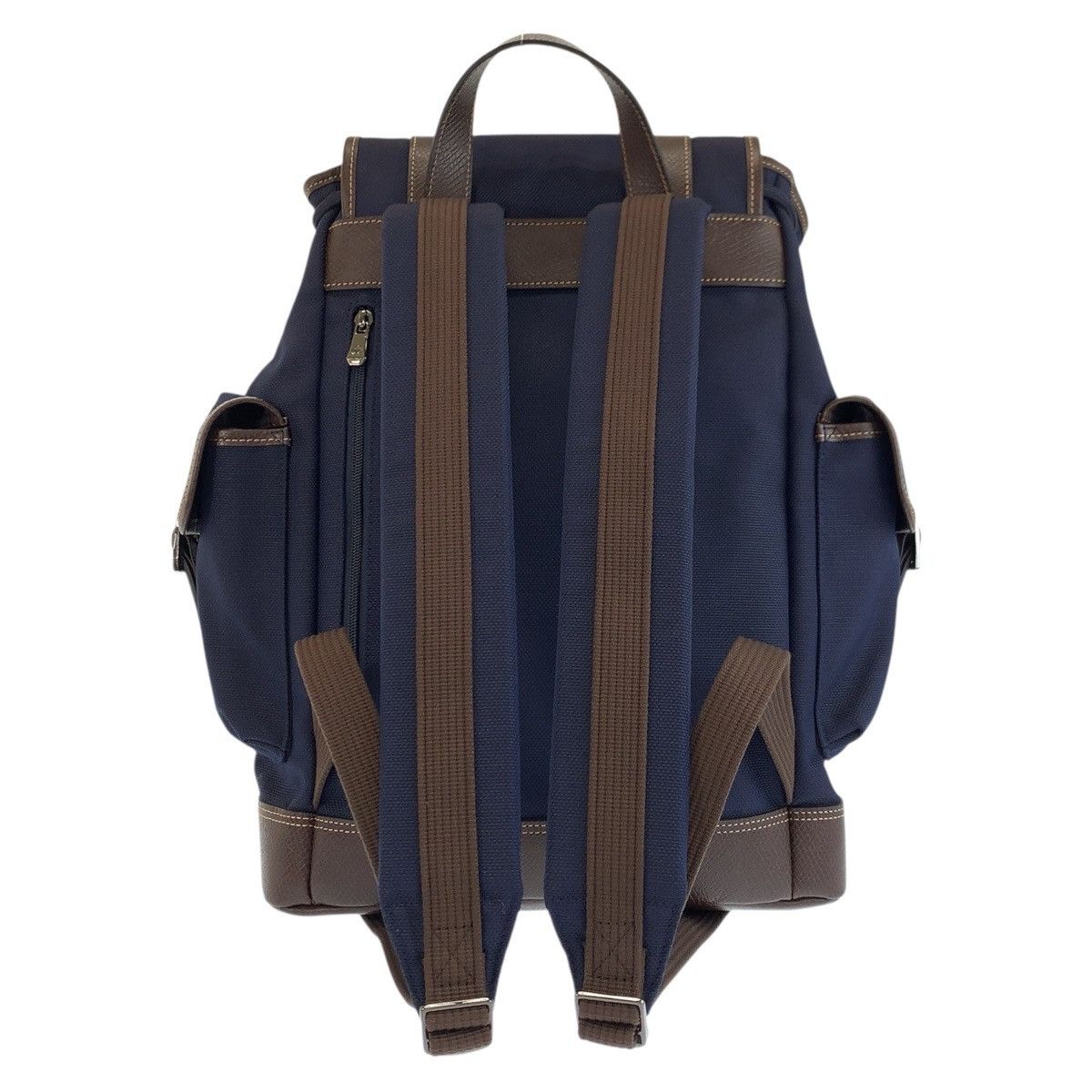 Longchamp Longchamp Longchamp Boxford Canvas Leather Backpack Textile Backpack 20035080127 DUTY FREE for USA Size ONE SIZE - 2 Thumbnail