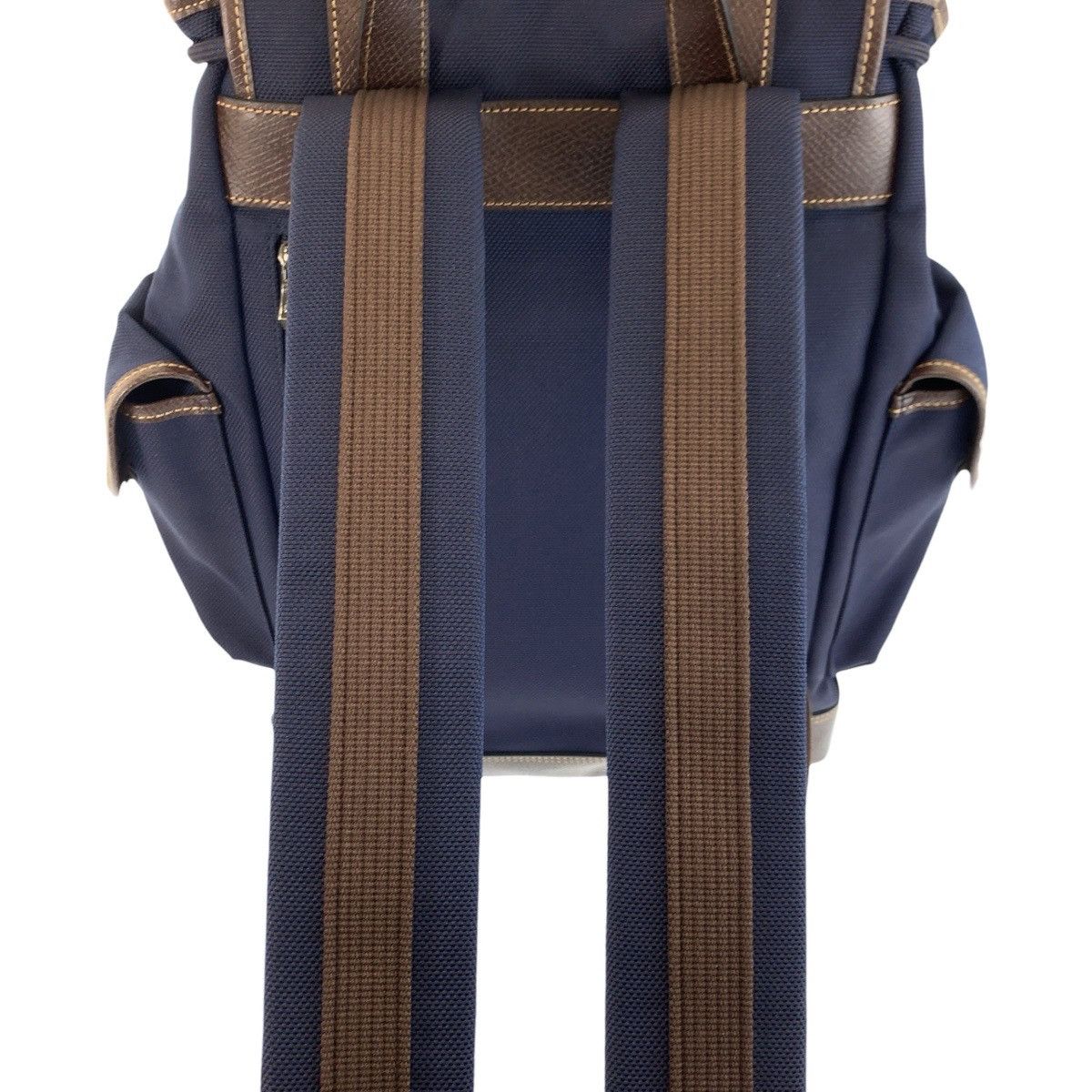 Longchamp Longchamp Longchamp Boxford Canvas Leather Backpack Textile Backpack 20035080127 DUTY FREE for USA Size ONE SIZE - 7 Thumbnail