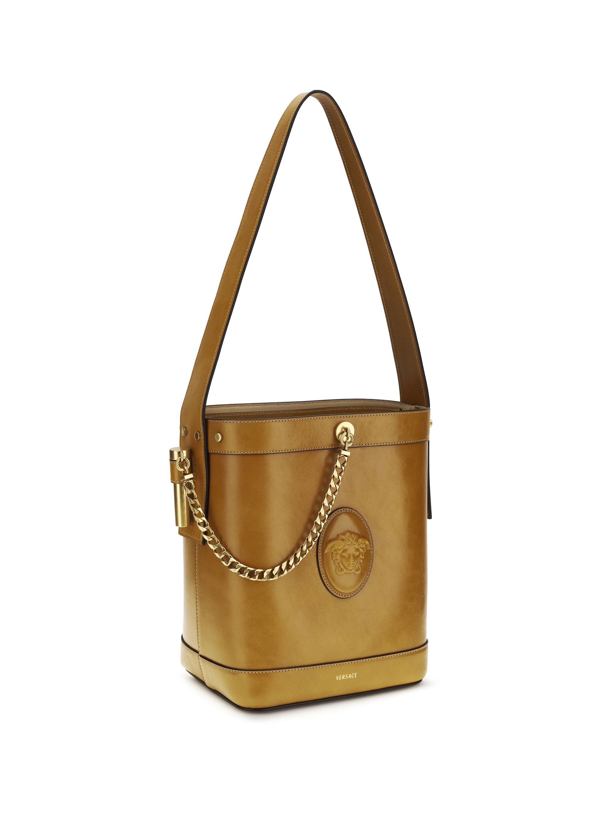 Versace Small leather Pivot Bucket Bag Size ONE SIZE - 2 Thumbnail