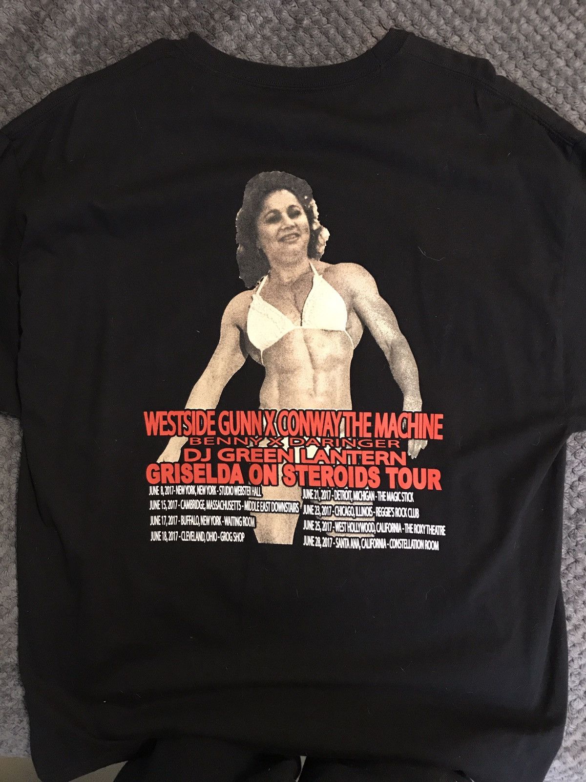 トップス Griselda On Steroids Tour T-Shirt Griselda On Steroids Tour T-Shirt 【公式通販】