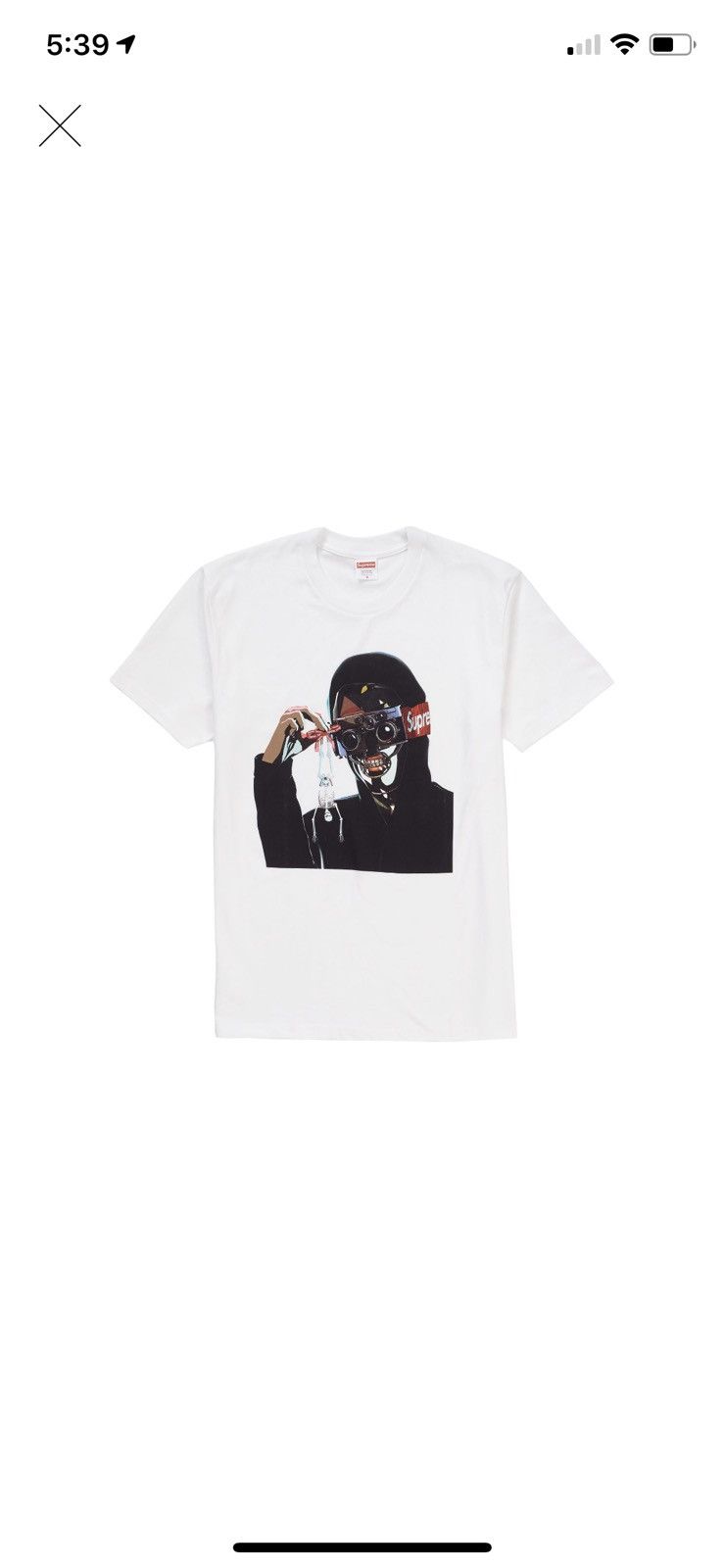 Supreme Creeper Tee (white)