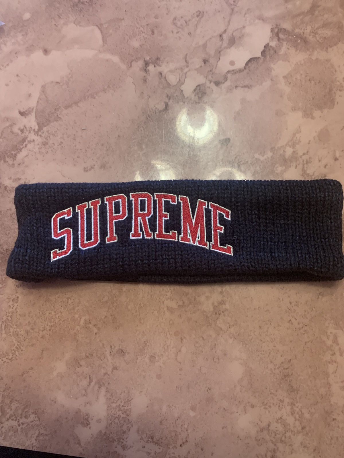 Arc Logo Supreme Headband Fw18 Supreme New Era Sequin Arc Logo