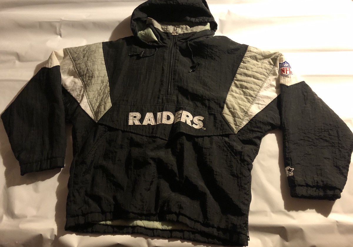 Vintage Vintage 90s Raiders starter Jacket jersey hat shirt, Grailed