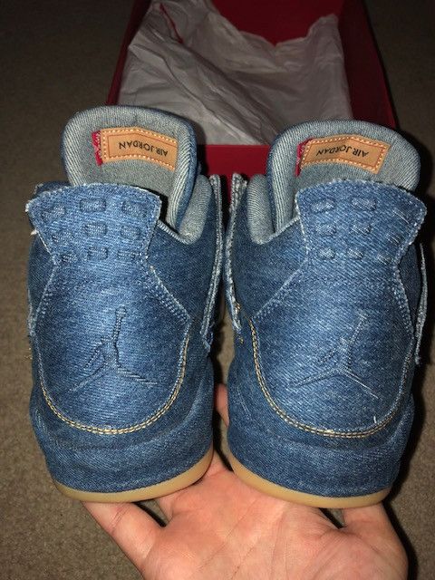 Jordan Brand Levi s Jordan 4 Retro Levi s Denim Grailed