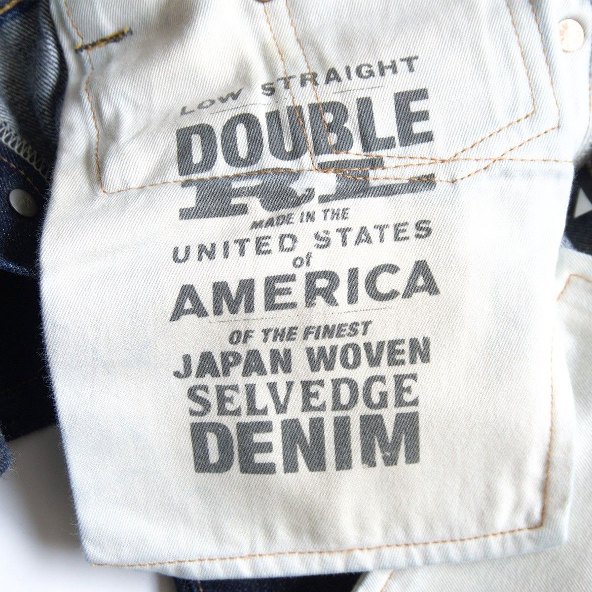 RRL Once Wash Low Straight Jeans Size 30x30 Size 30×30