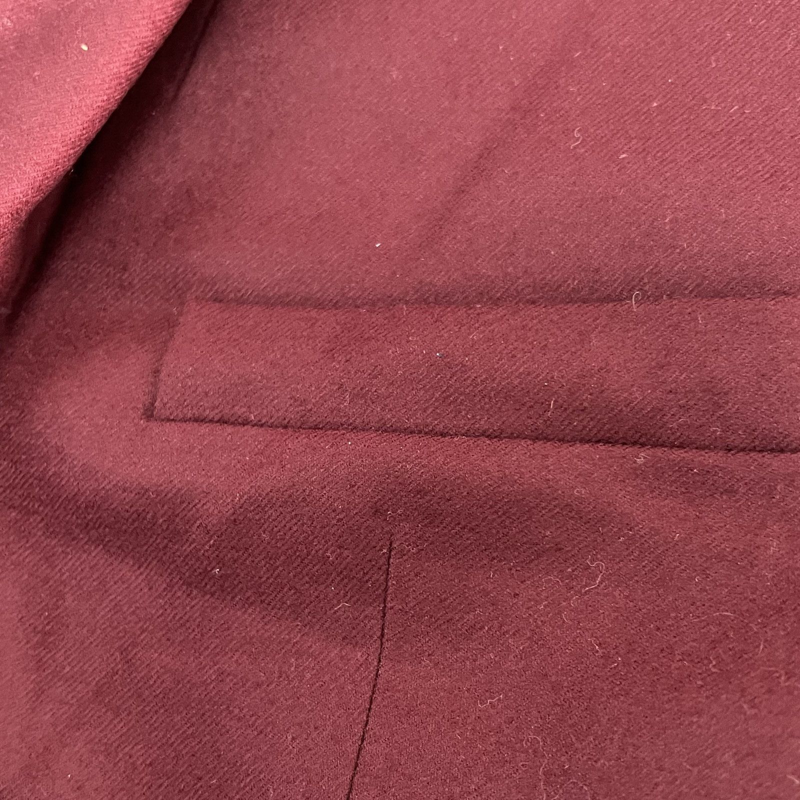 Dior Dior Red Virgin Wool Blazer Size 36 Size XS / US 0-2 / IT 36-38 - 6 Thumbnail