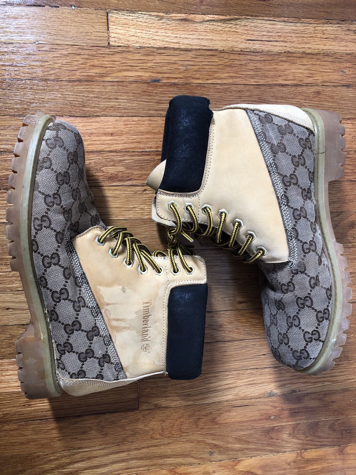 Timberland Gucci custom | Grailed