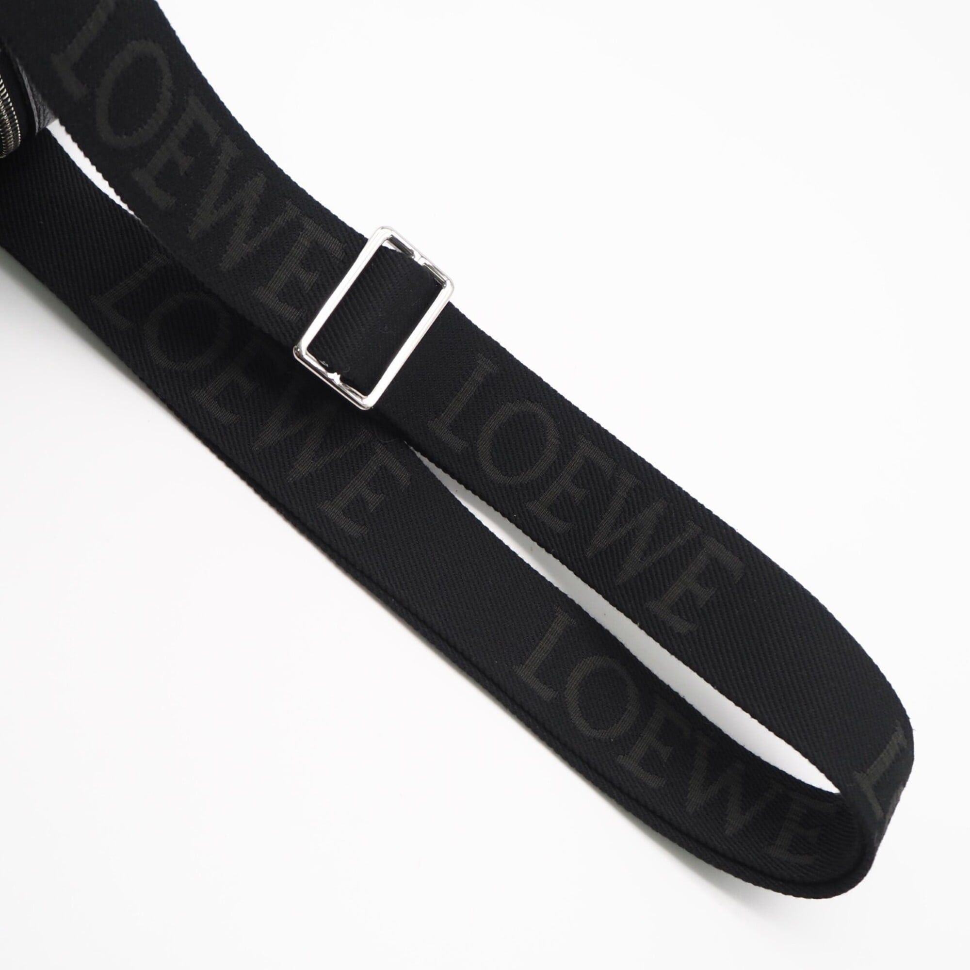Loewe LOEWE Supple Grain Calf Pebble Messenger Bag Medium BANBPCBX01 Shoulder Black Leather Women's Size ONE SIZE - 4 Thumbnail