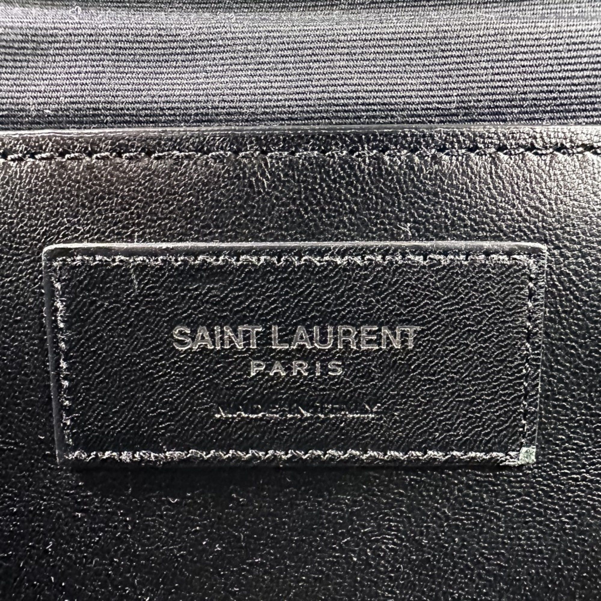 Yves Saint Laurent Yves Saint Laurent SAINT LAURENT PARIS Classic Small Satchel Leather Shoulder Bag 428125 Black Women's Size ONE SIZE - 14 Thumbnail