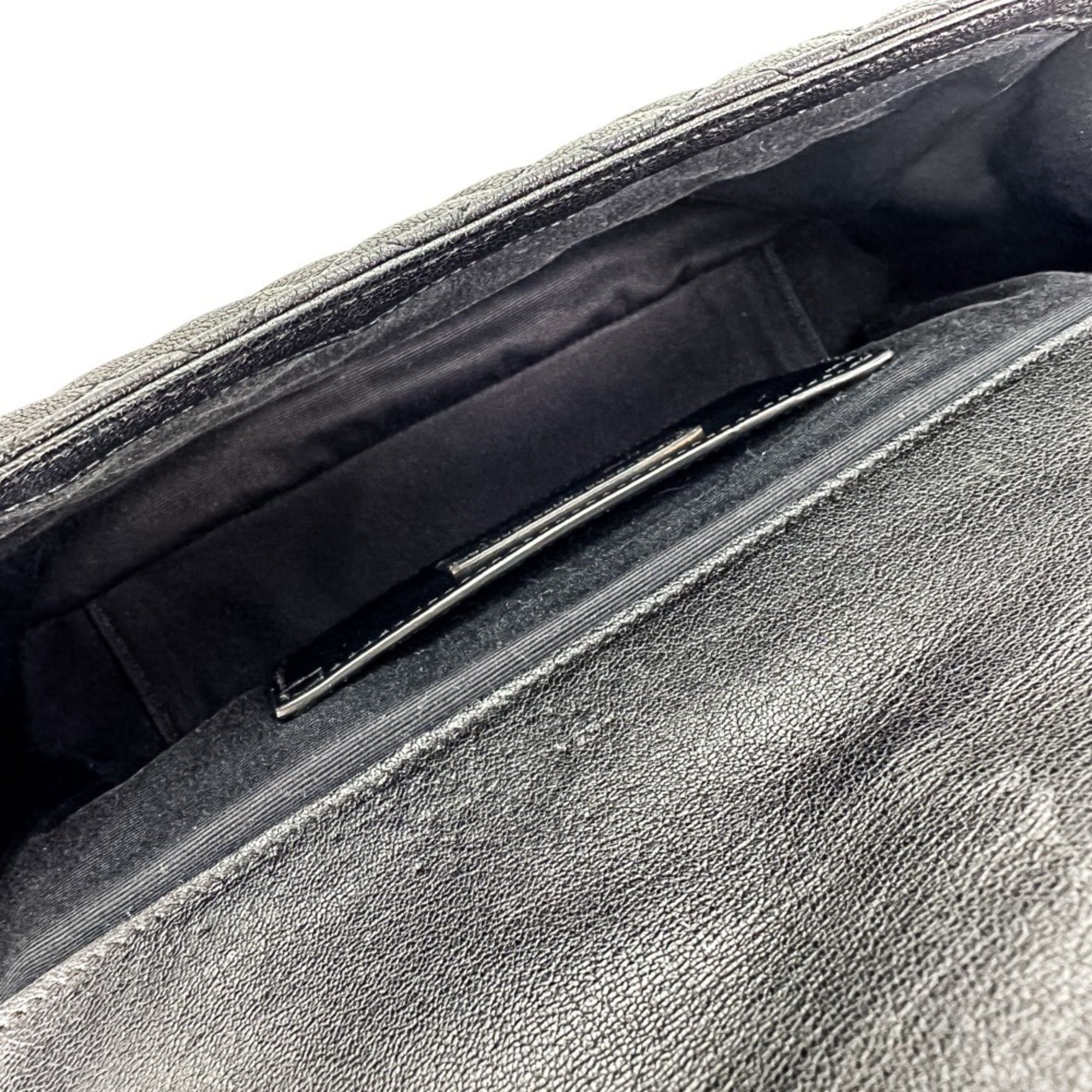 Yves Saint Laurent Yves Saint Laurent SAINT LAURENT PARIS Classic Small Satchel Leather Shoulder Bag 428125 Black Women's Size ONE SIZE - 11 Thumbnail