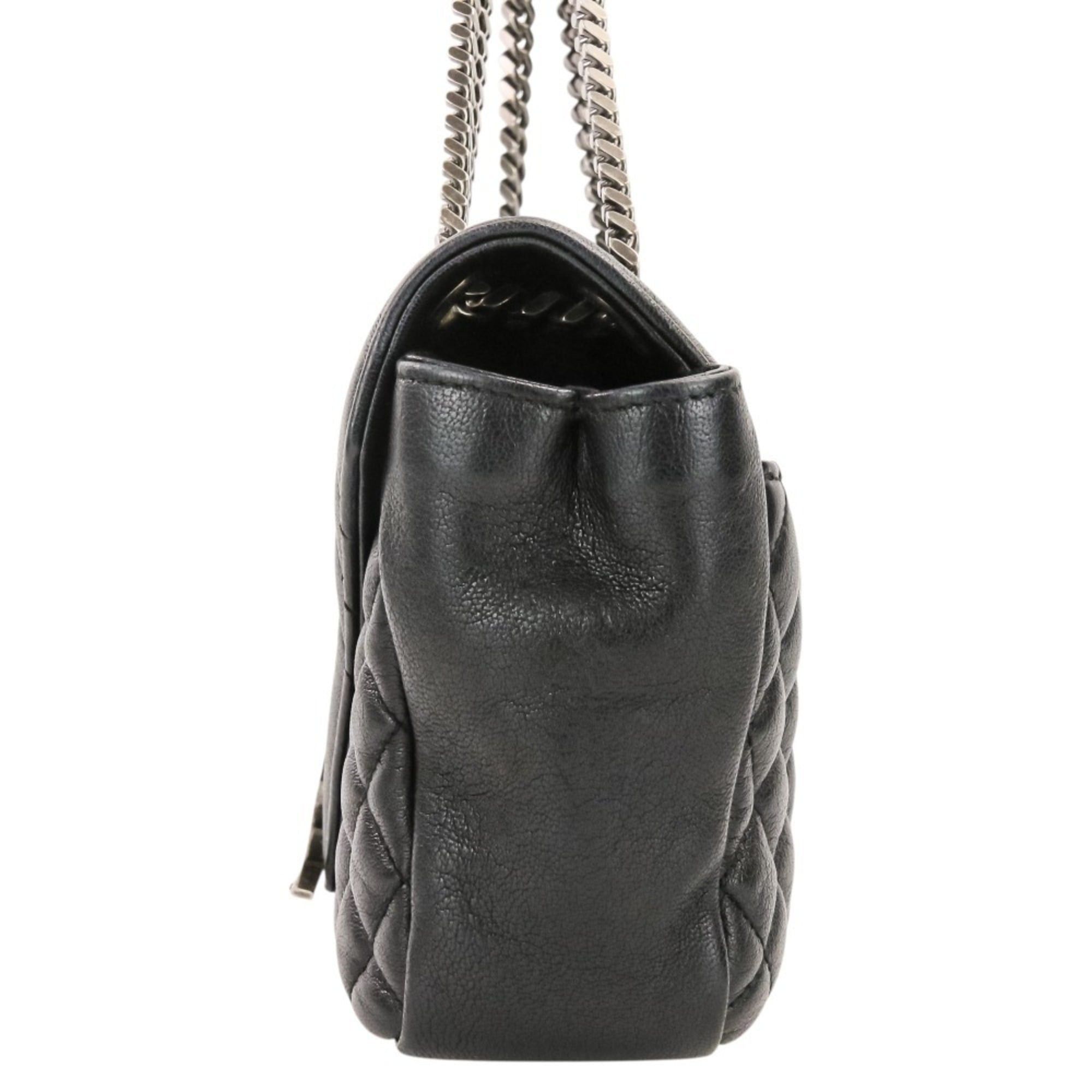 Yves Saint Laurent Yves Saint Laurent SAINT LAURENT PARIS Classic Small Satchel Leather Shoulder Bag 428125 Black Women's Size ONE SIZE - 5 Thumbnail