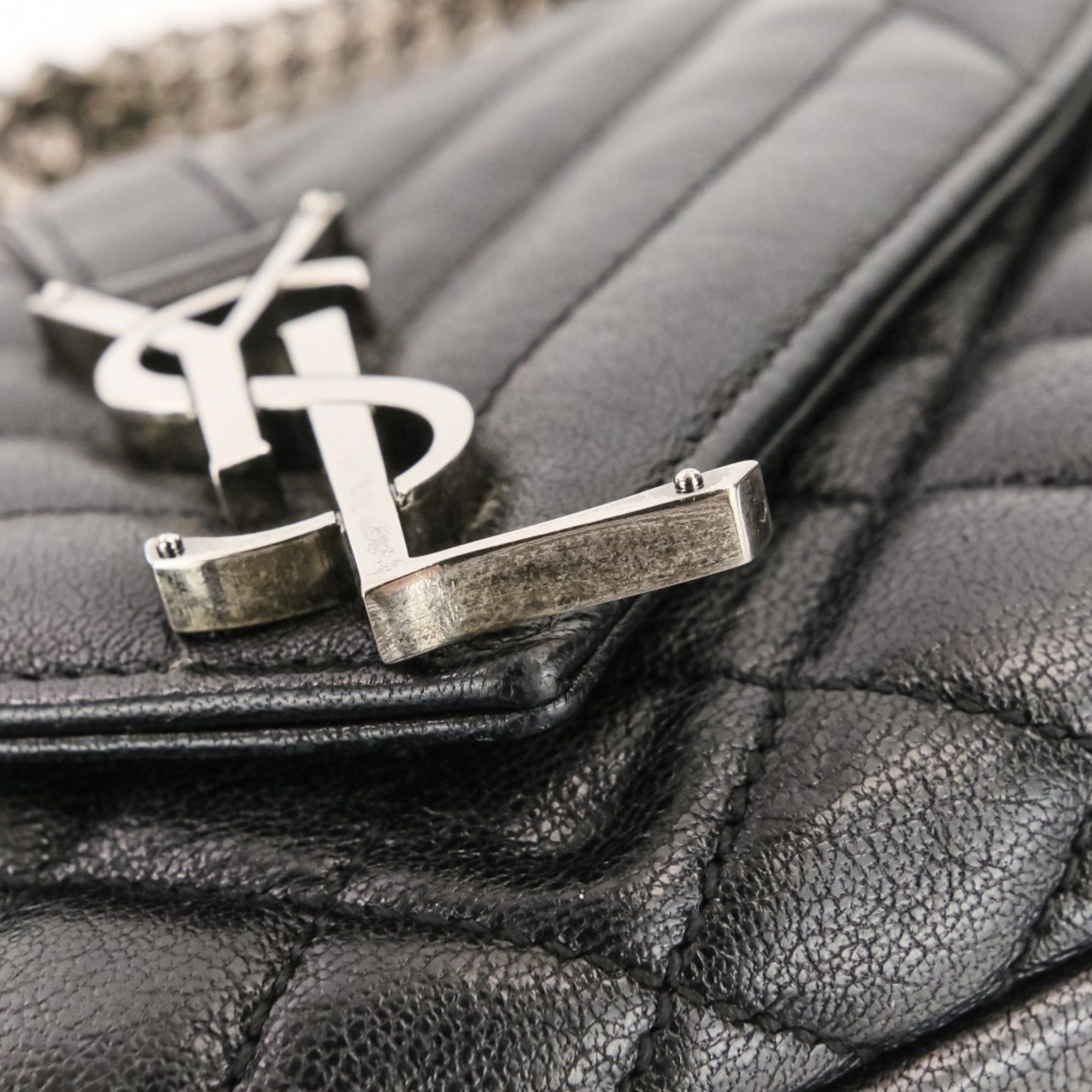 Yves Saint Laurent Yves Saint Laurent SAINT LAURENT PARIS Classic Small Satchel Leather Shoulder Bag 428125 Black Women's Size ONE SIZE - 13 Thumbnail