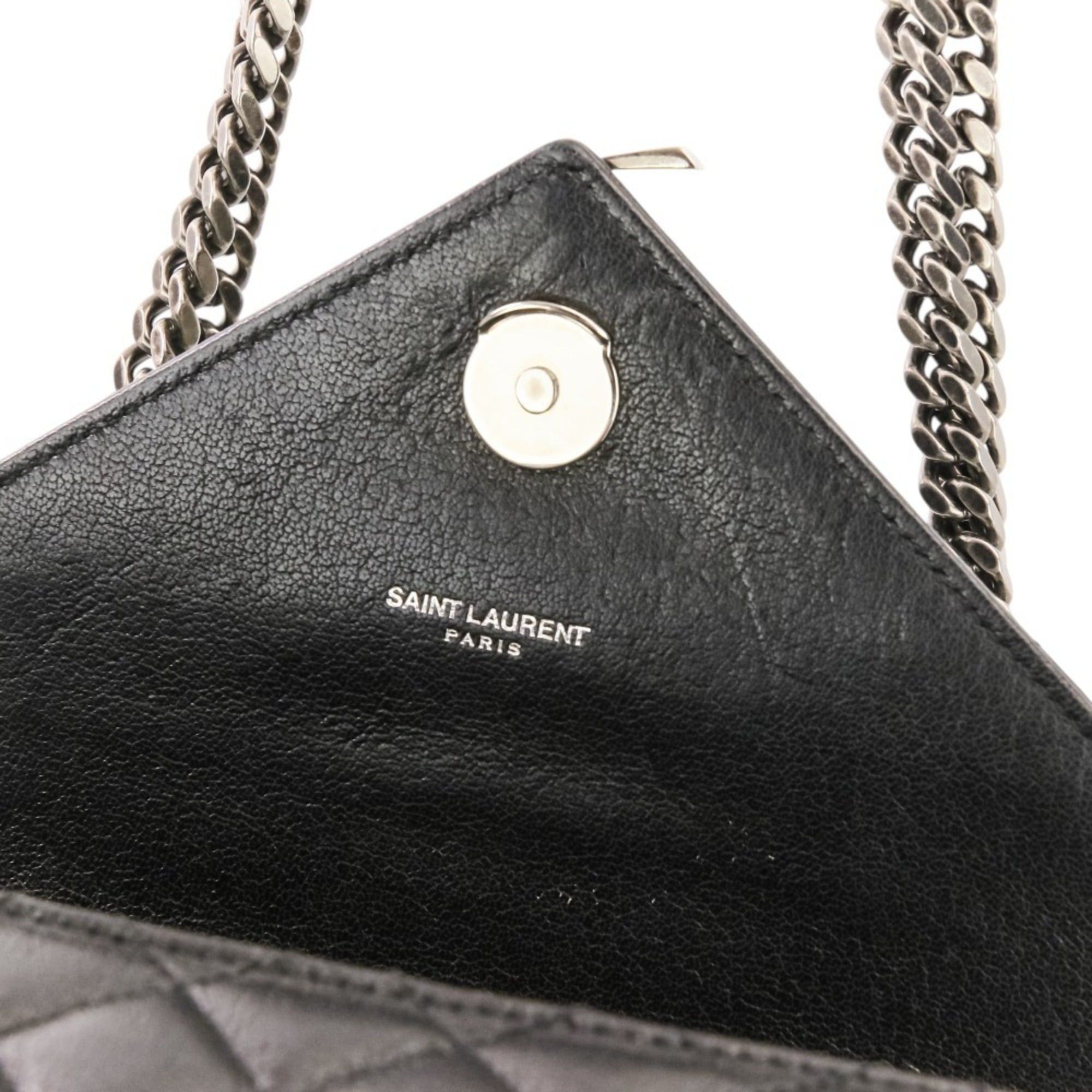Yves Saint Laurent Yves Saint Laurent SAINT LAURENT PARIS Classic Small Satchel Leather Shoulder Bag 428125 Black Women's Size ONE SIZE - 9 Thumbnail