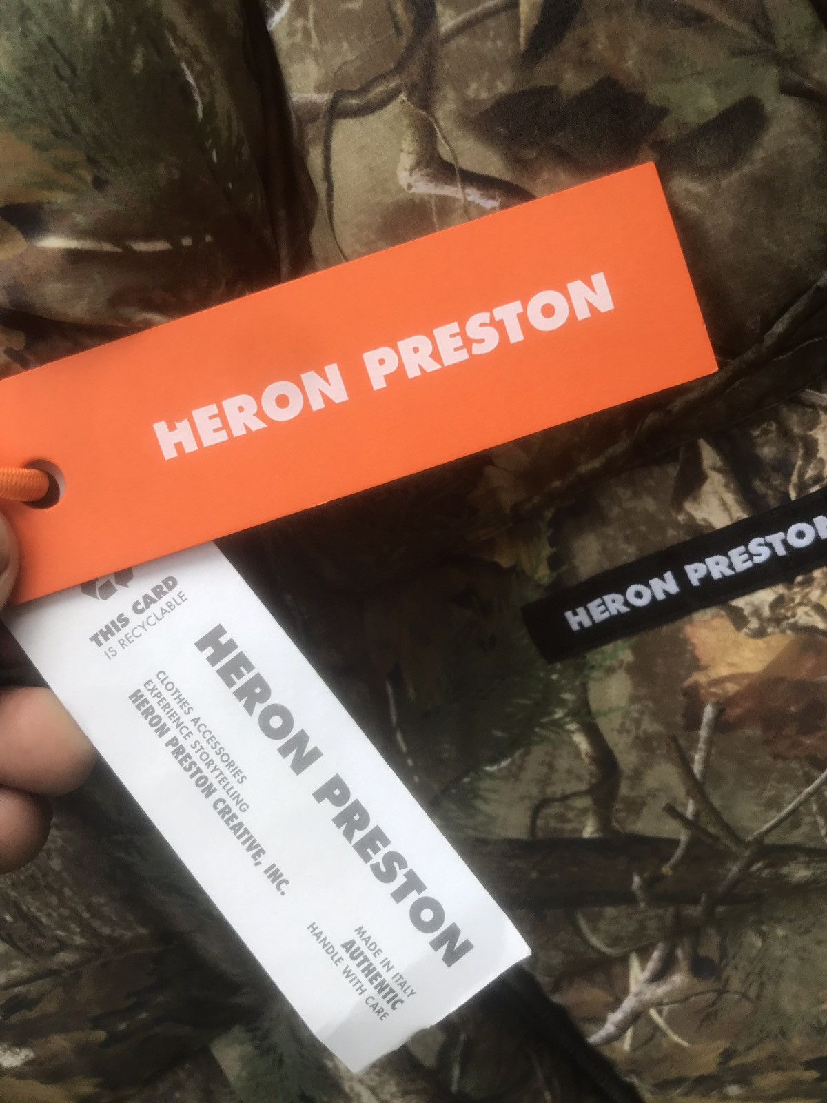 Heron Preston HERON PRESTON FOREST RIPSTOP PUFFER JACKET Size US XL / EU 56 / 4 - 9 Thumbnail