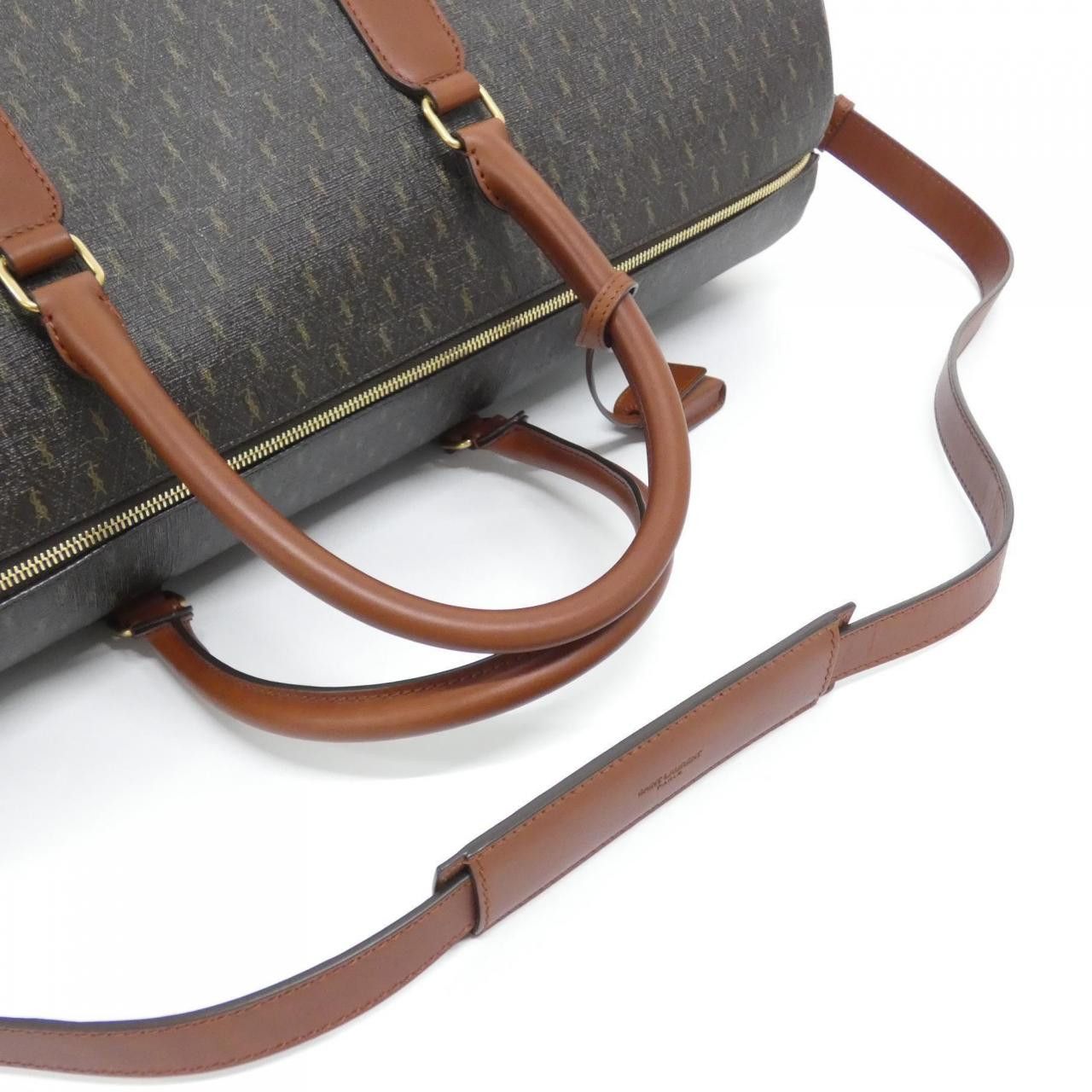 Yves Saint Laurent Yves Saint Laurent Saint Laurent Le Monogram 72H Duffle Boston Bag Textile Travel Bag 5821412UY2W DUTY FREE for USA Size ONE SIZE - 5 Thumbnail