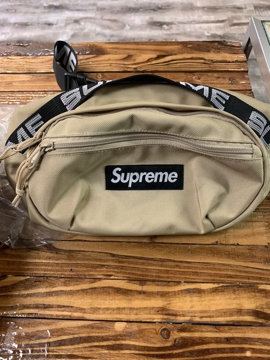 Supreme Supreme SS18 waist bag tan | Grailed