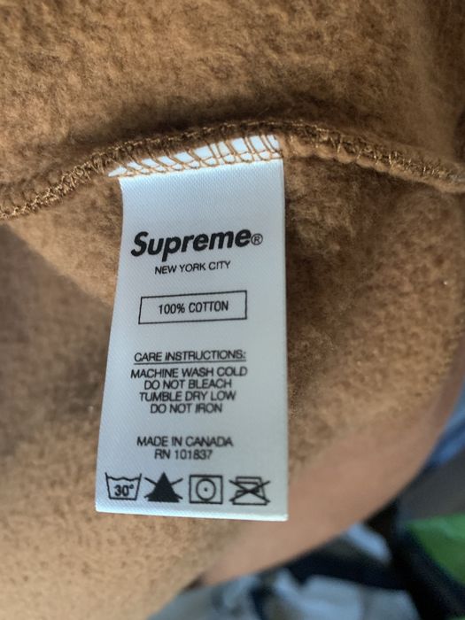 Supreme Supreme Gonz Ramm Zip Up Sweatshirt Rust Brown | Grailed