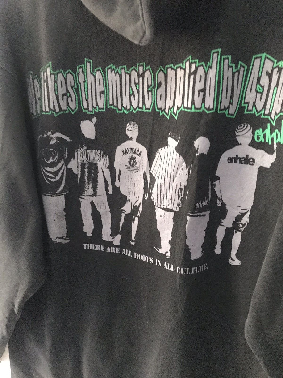 45rpm JAPAN BRAND ENHALE BY 45 RPM HOODIES HIP HOP Size US L / EU 52-54 / 3 - 5 Thumbnail