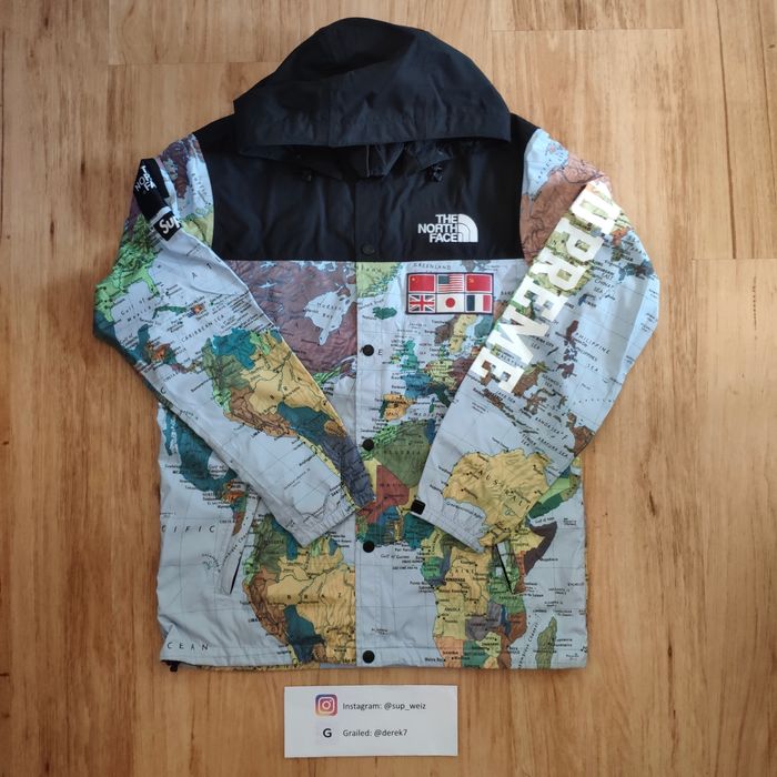 Supreme Supreme The North Face Expedition Coaches Map Jacket