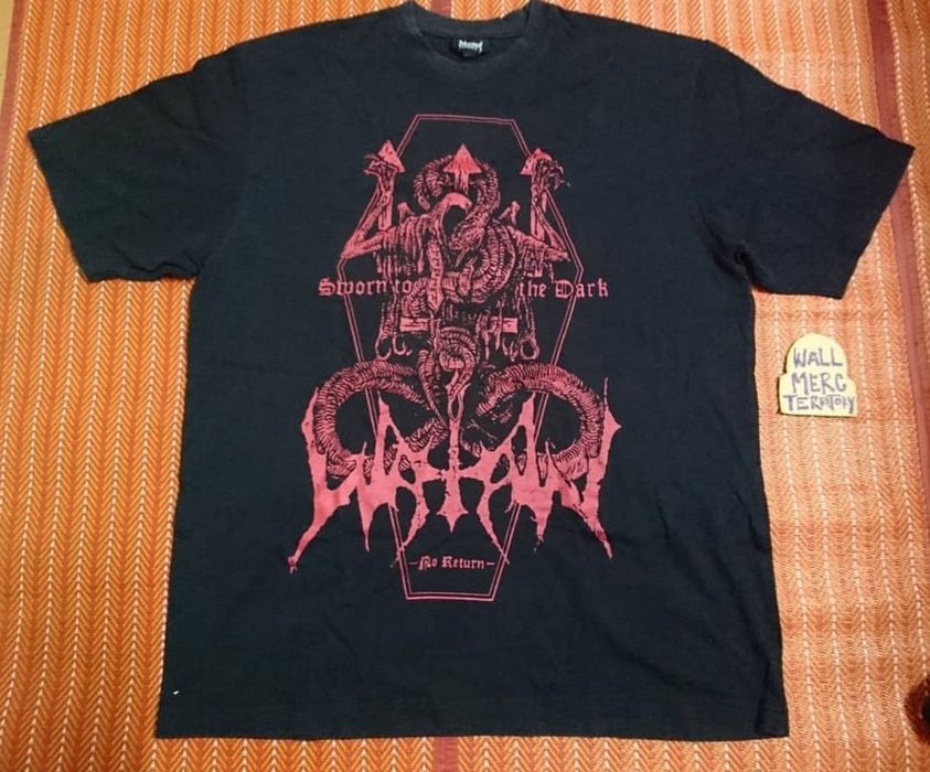 Band Tees Official WATAIN black metal shirt Immortal/dark throne/abbath ...