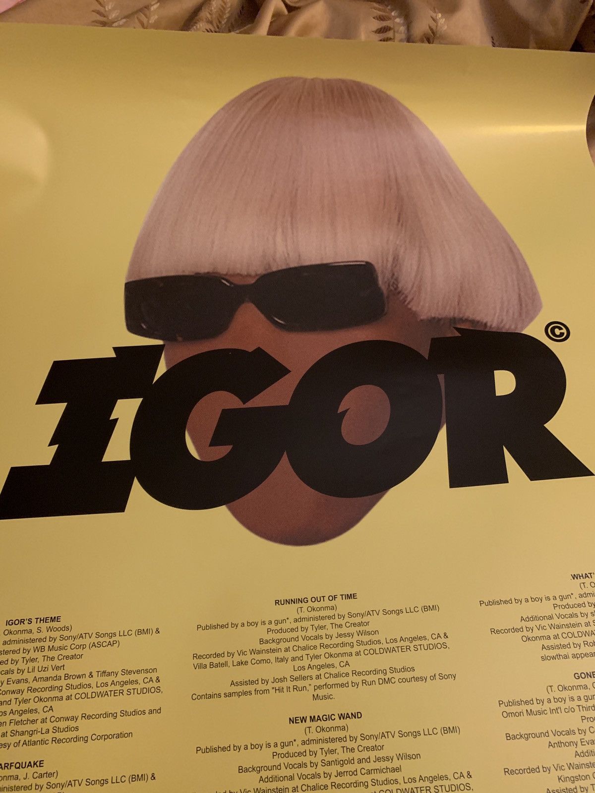 Igors Tracklist poster Poster for Sale by Gbendjoett